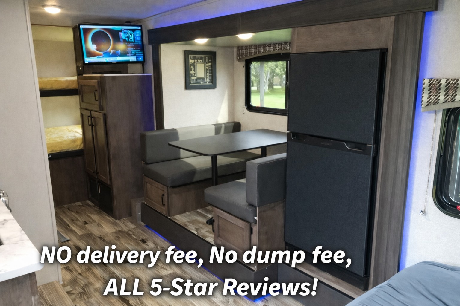 NO delivery fee, No dump fee, ALL 5-Star Reviews!