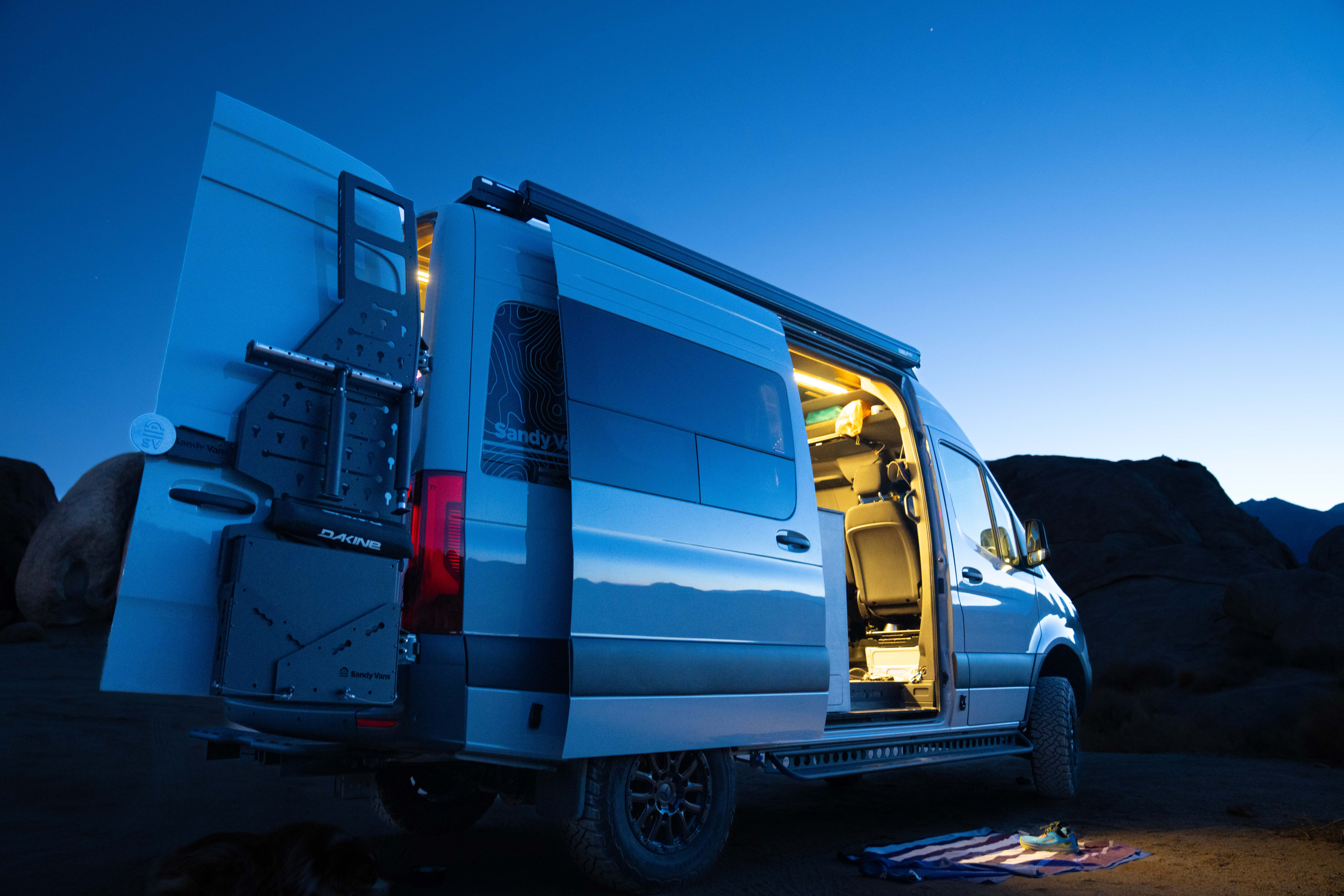 Pacific Nomad | Luxury AWD Mercedes Sprinter | Starlink | Off-Grid