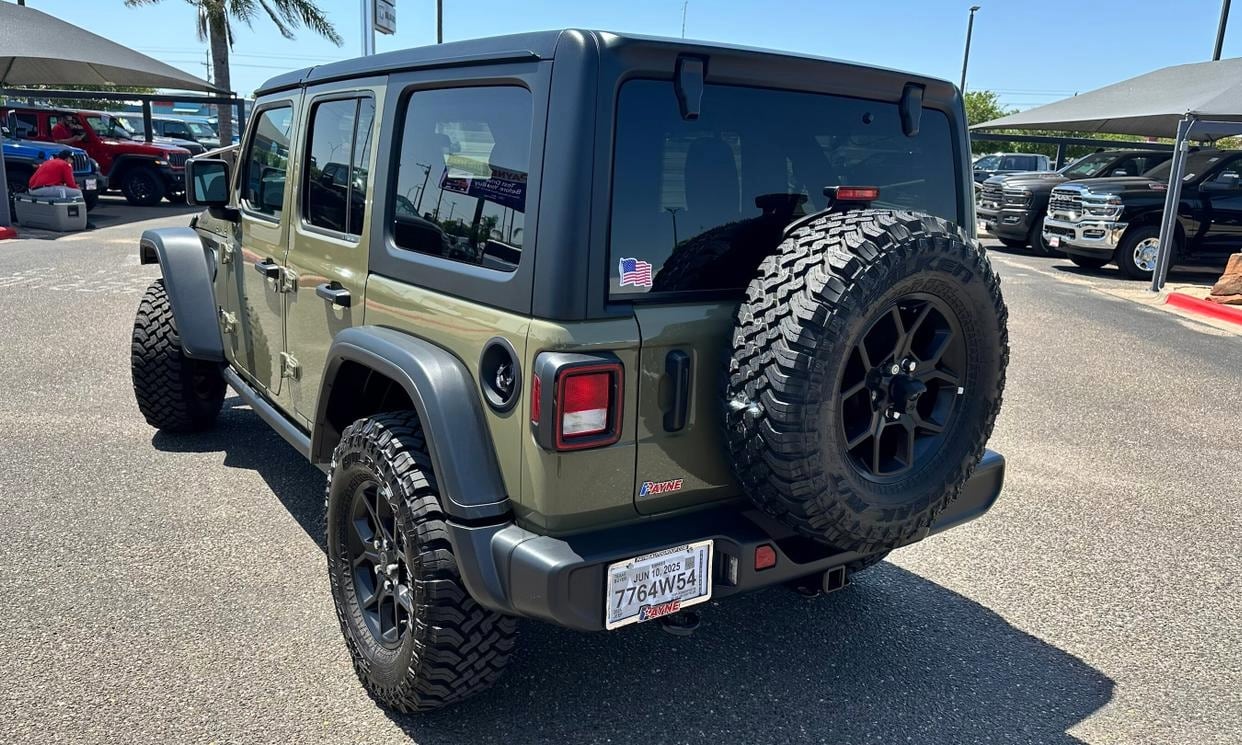 2025 Jeep Wrangler Willys Green
