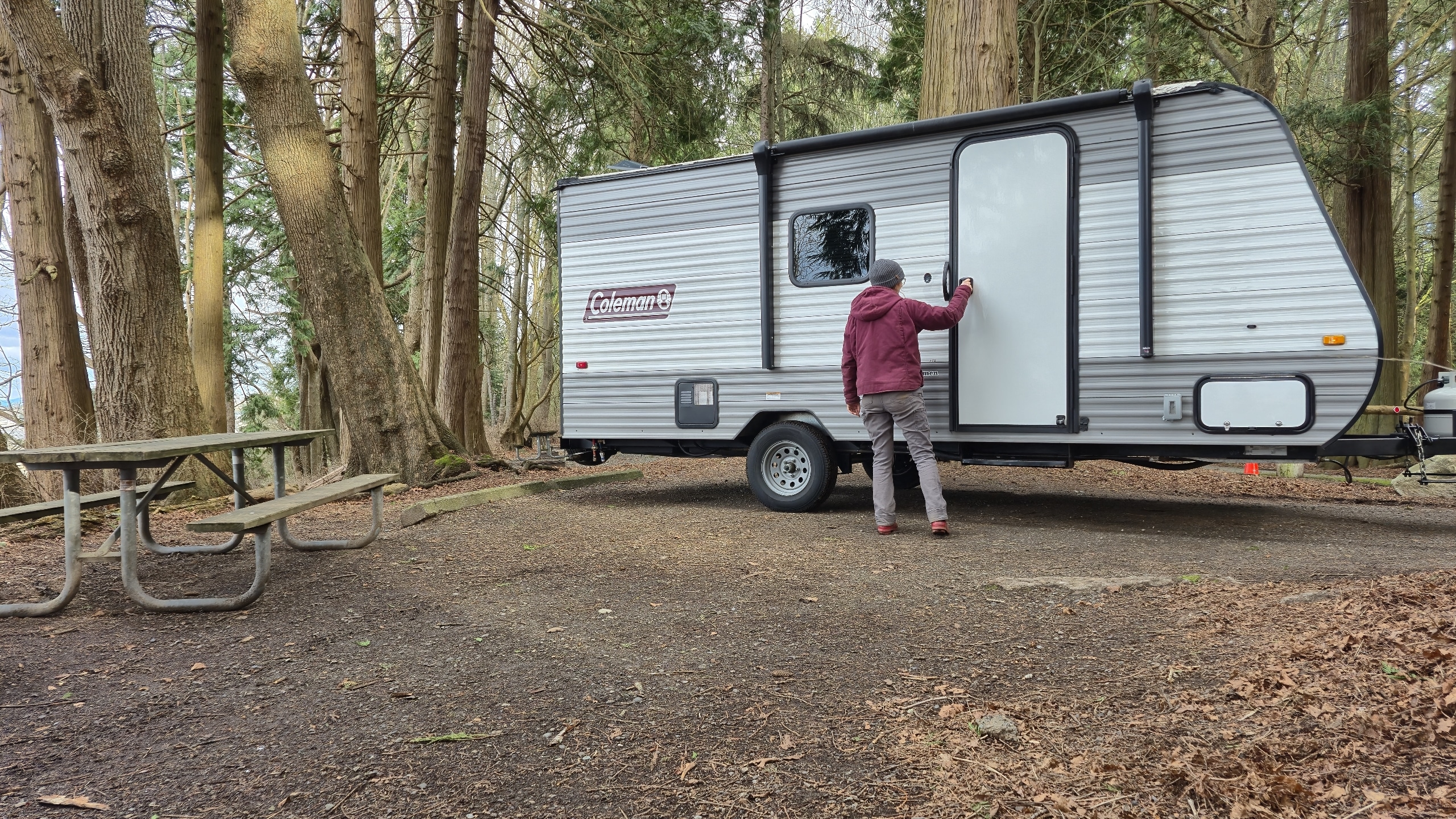 No hook ups, No problem! Off-Grid Trailer