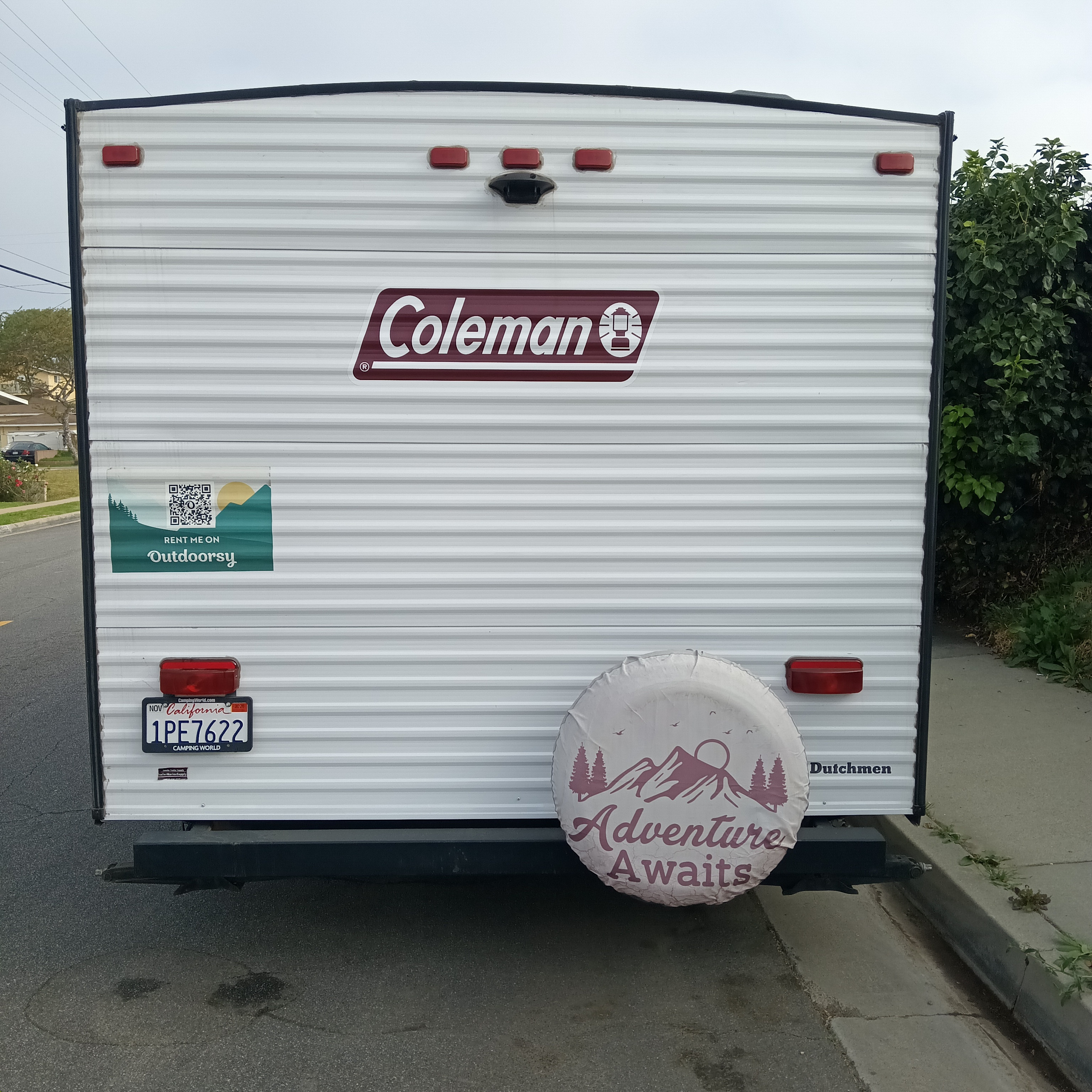 Travel trailer RV Rental 