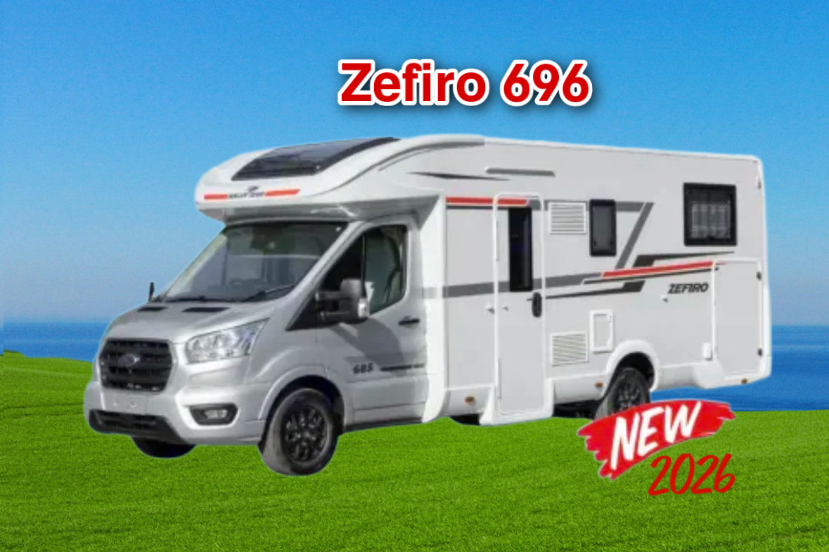 2026 Zefiro 696 Auto - 5 Berth & Twin Cabin