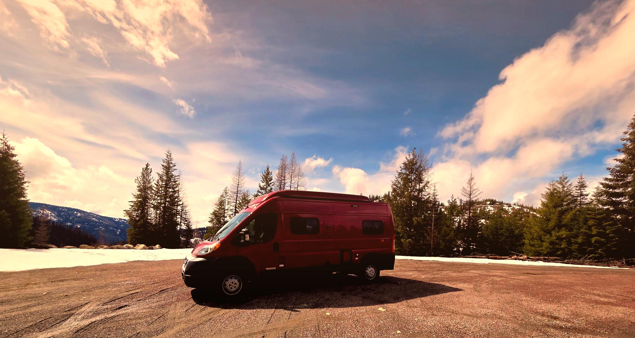 King Adventures pop-top loft van