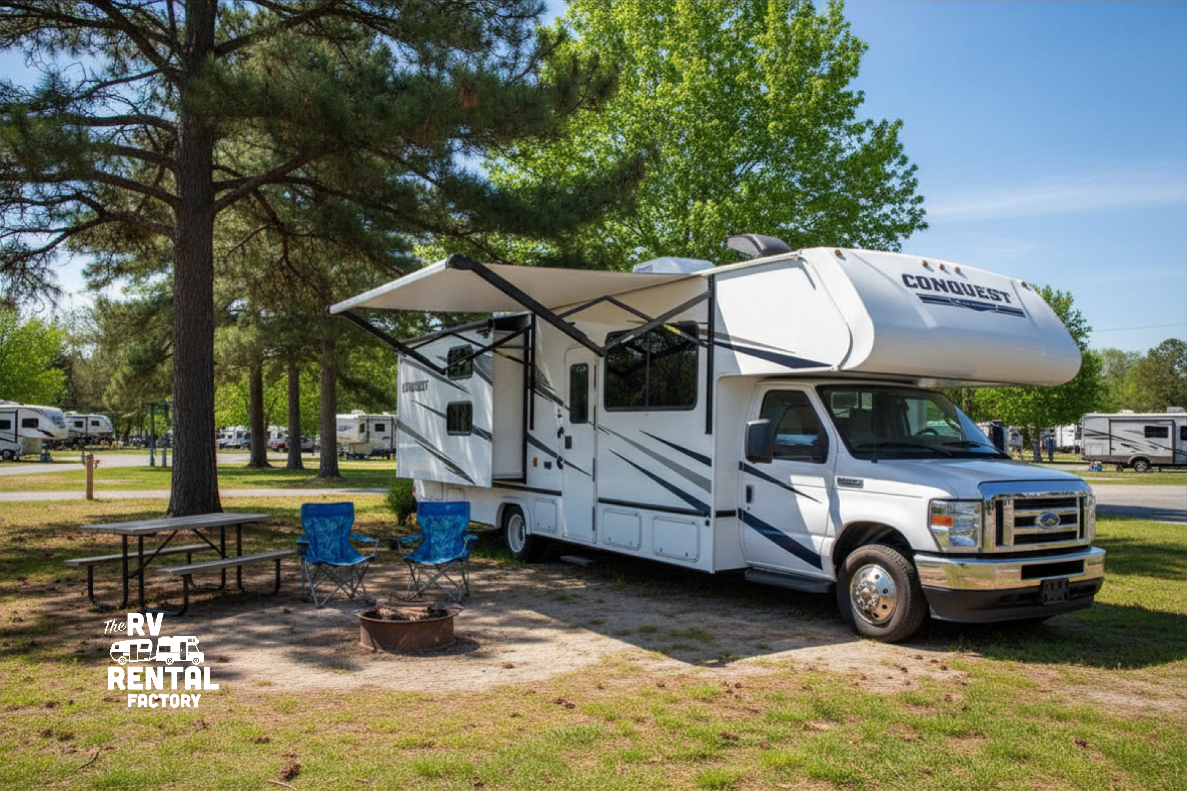 C06 - 10 Person w/ Bunk- The RV Rental Factory