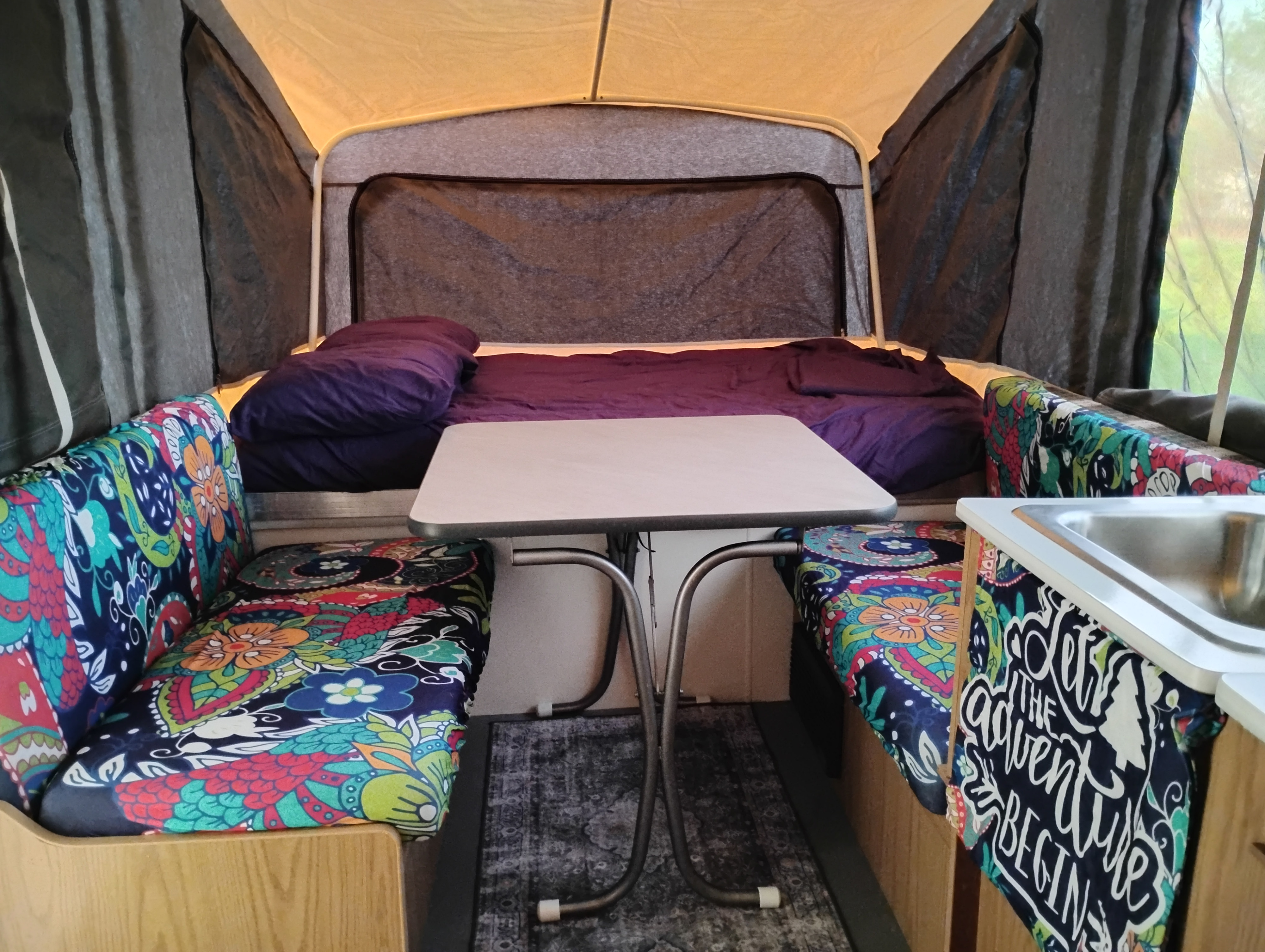 Pop up that sleeps 5