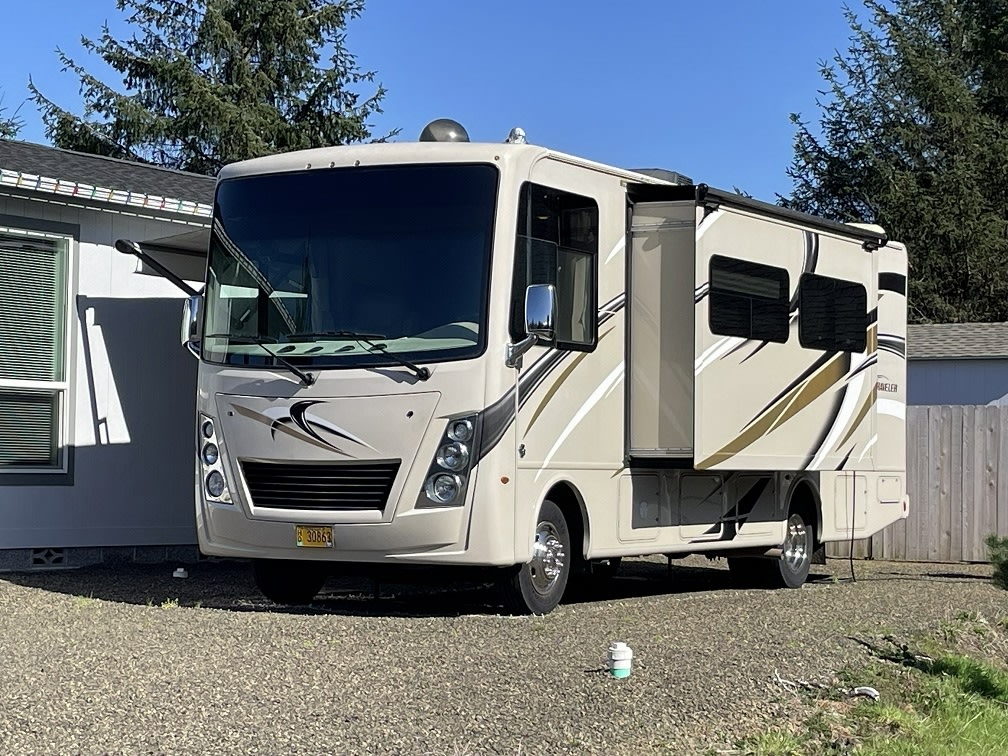 RV camping in western Washington