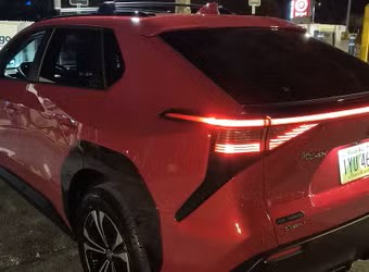 2024 Toyota bz4x XLE Red