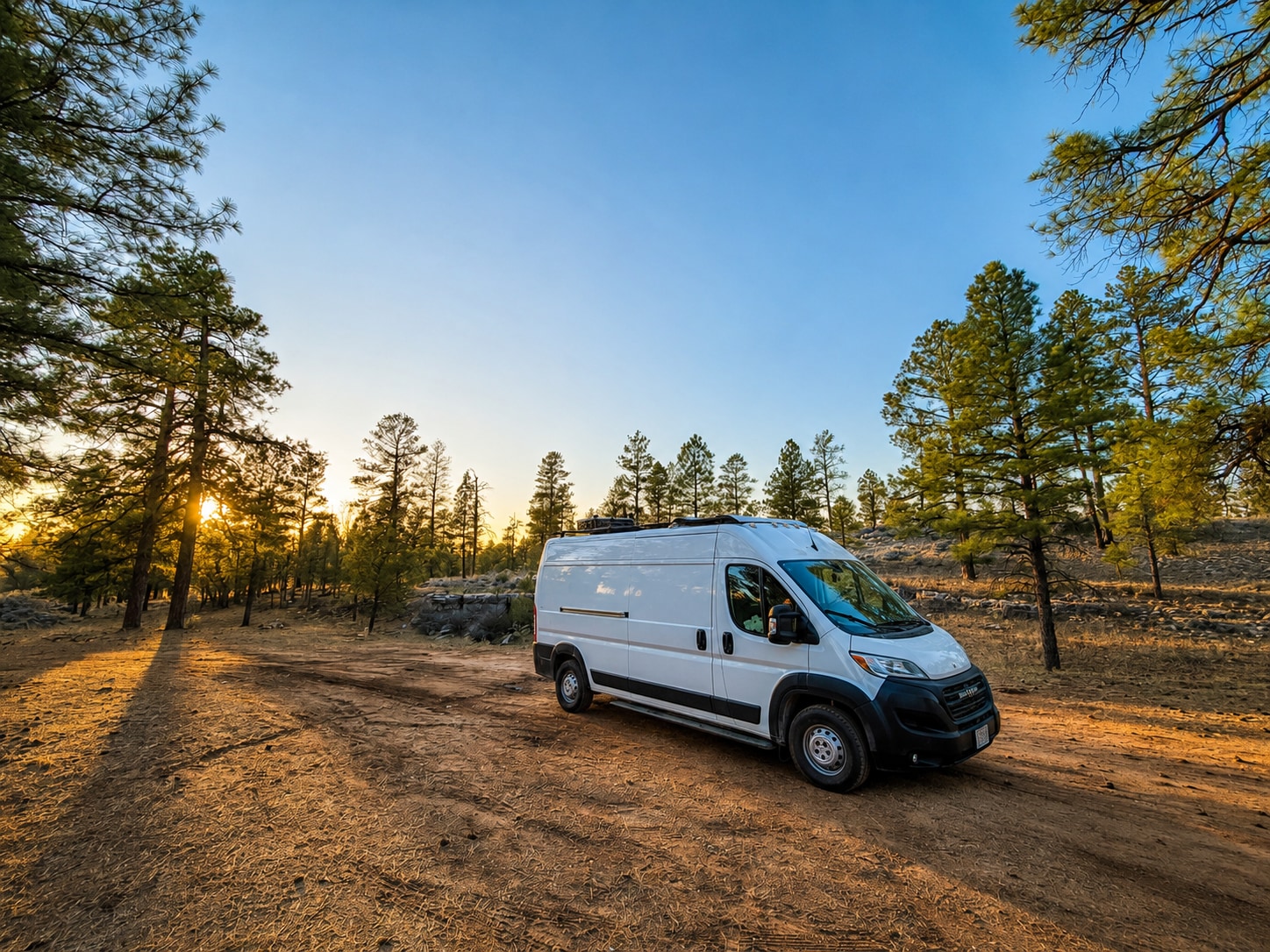 Luxury Off-Grid Campervan w/ Starlink, A/C + Shower