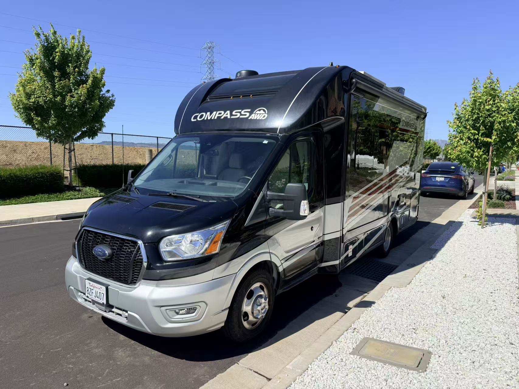 Best B+ Class Motorhome, 2022 Thor Compass 23TW, Sleep up to 3 or more.
