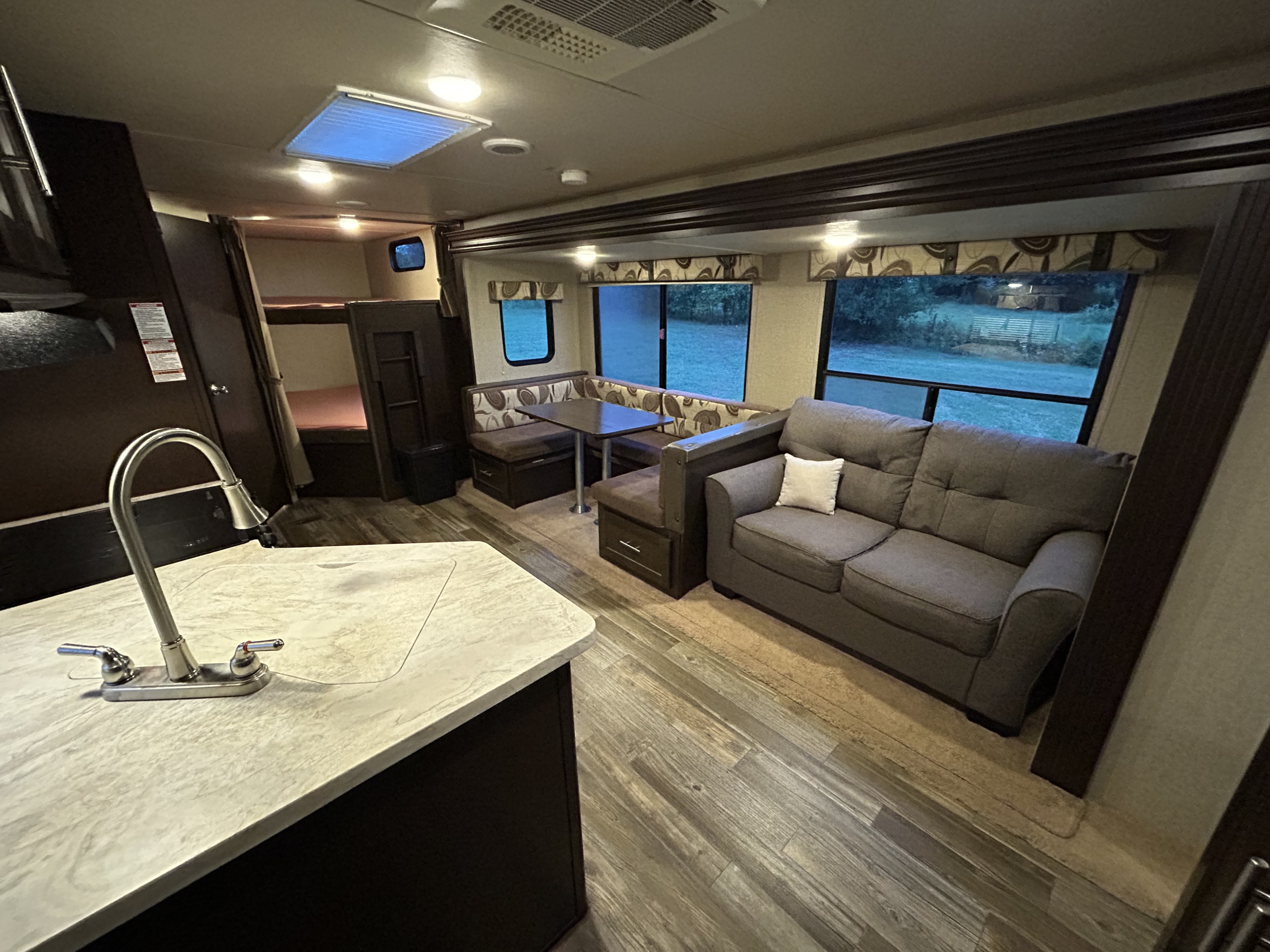 Delivered - Forest River Family Fun w/ Bunks