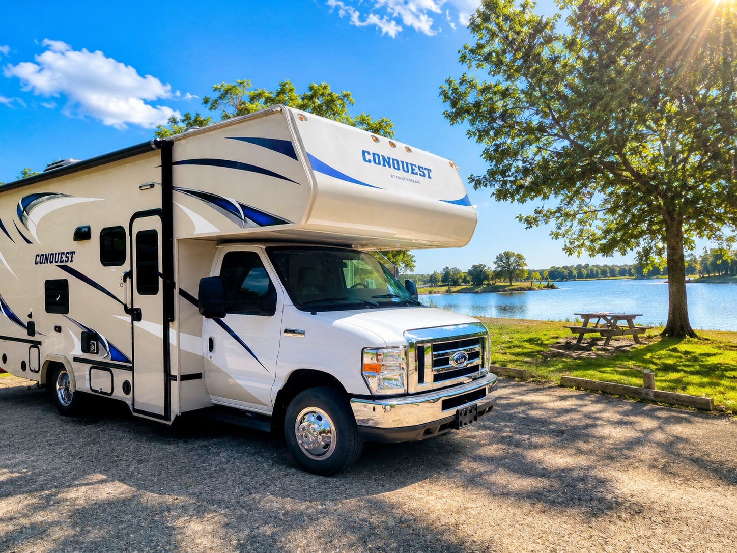 Gulf Stream Conquest – Luxury Family RV, Sleeps 6, Pet Friendly | 2019