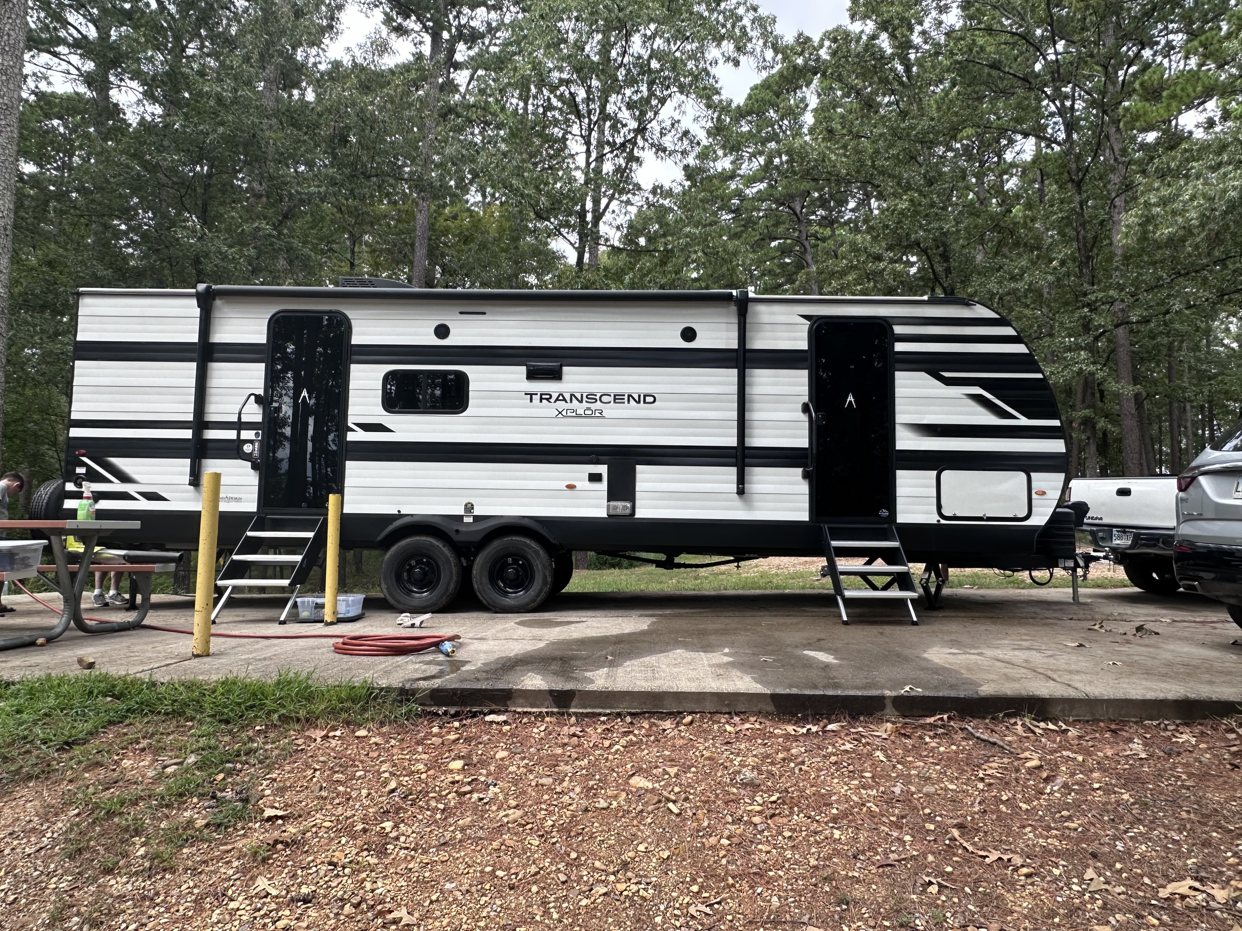 Relax and Enjoy our Happy Camper! Full Service Delivery and Setup!