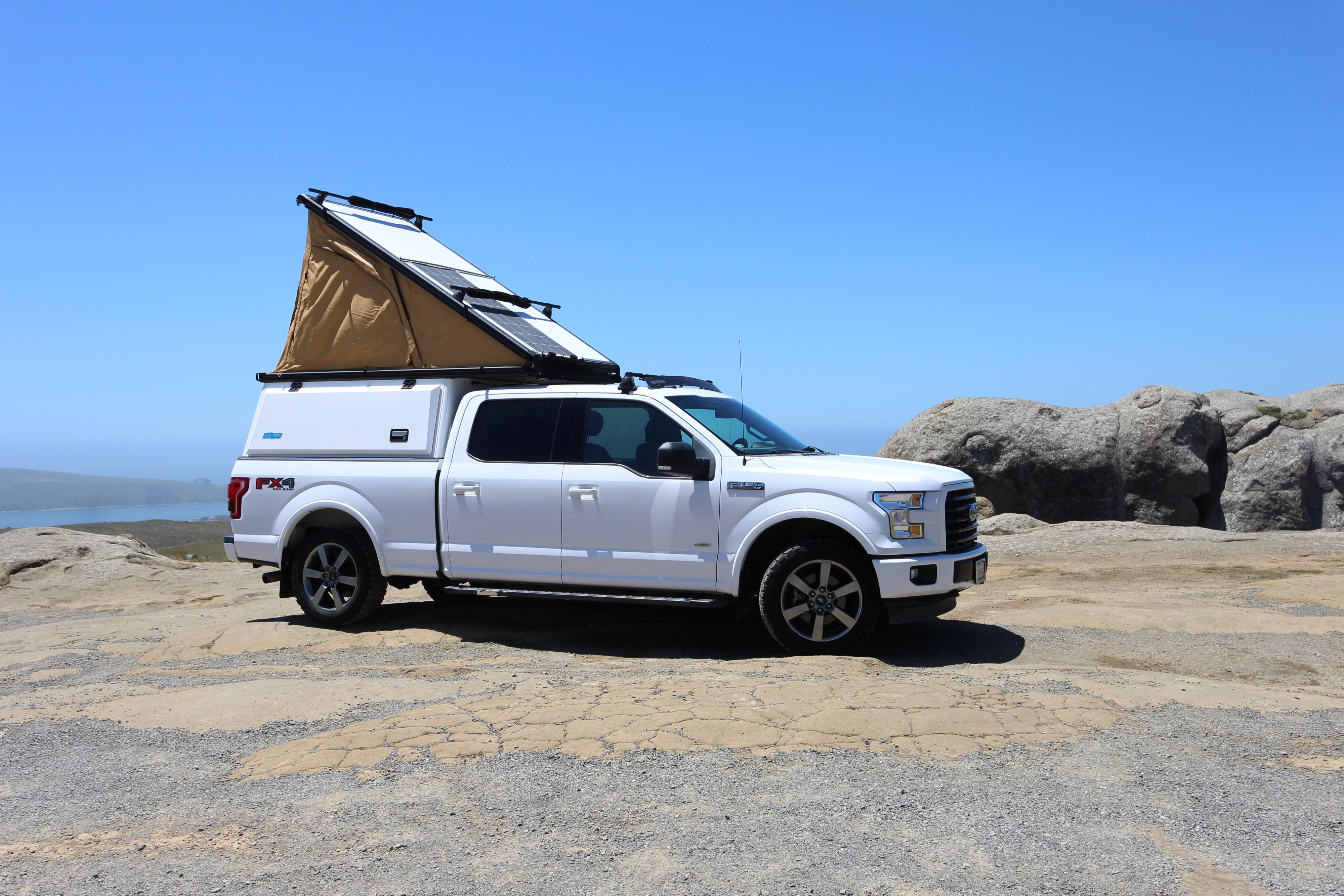 4x4 Wedge Top Truck Camper - Go Anywhere!