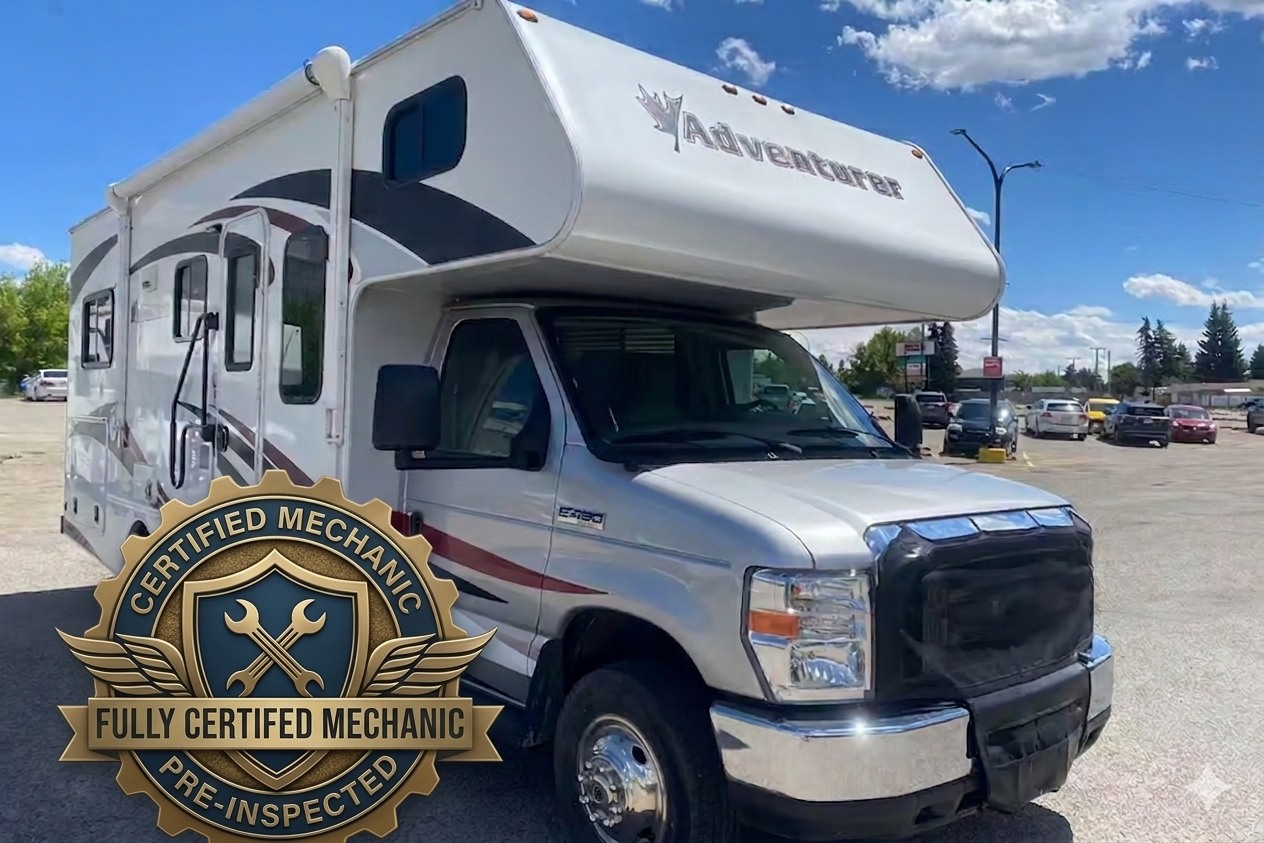 Fleet #C10 Slideout Class C – 4 adults + 2 kids