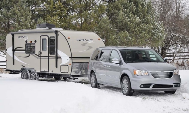 Venture sonic travel trailer