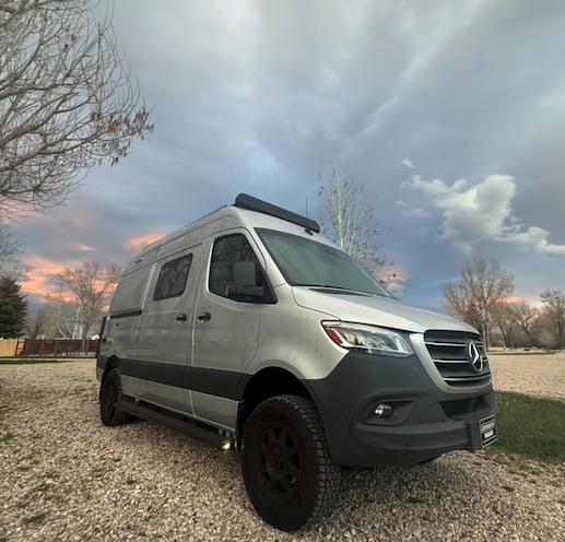 2020 Revel 44E | 4x4 Sprinter Adventure Van | Hot Shower + Sleeps 2
