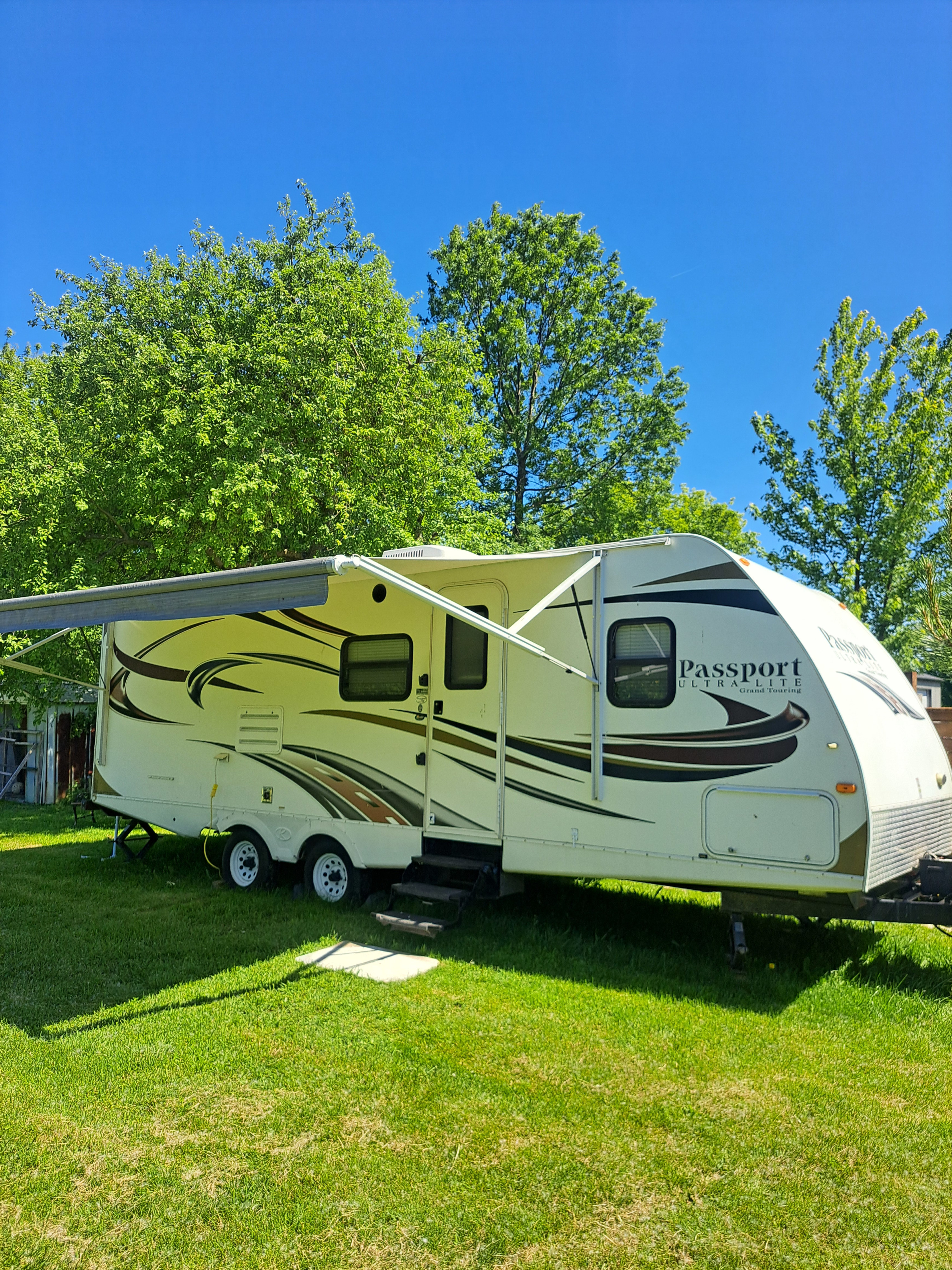 Belle River Keystone passport travel trailer