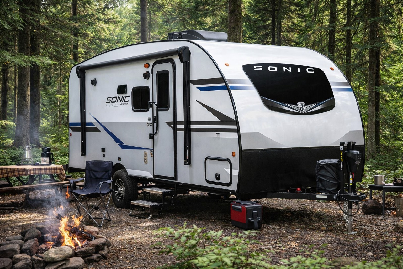 2021 Sonic Lite 169VUD - Compact Adventure-Ready Travel Trailer
