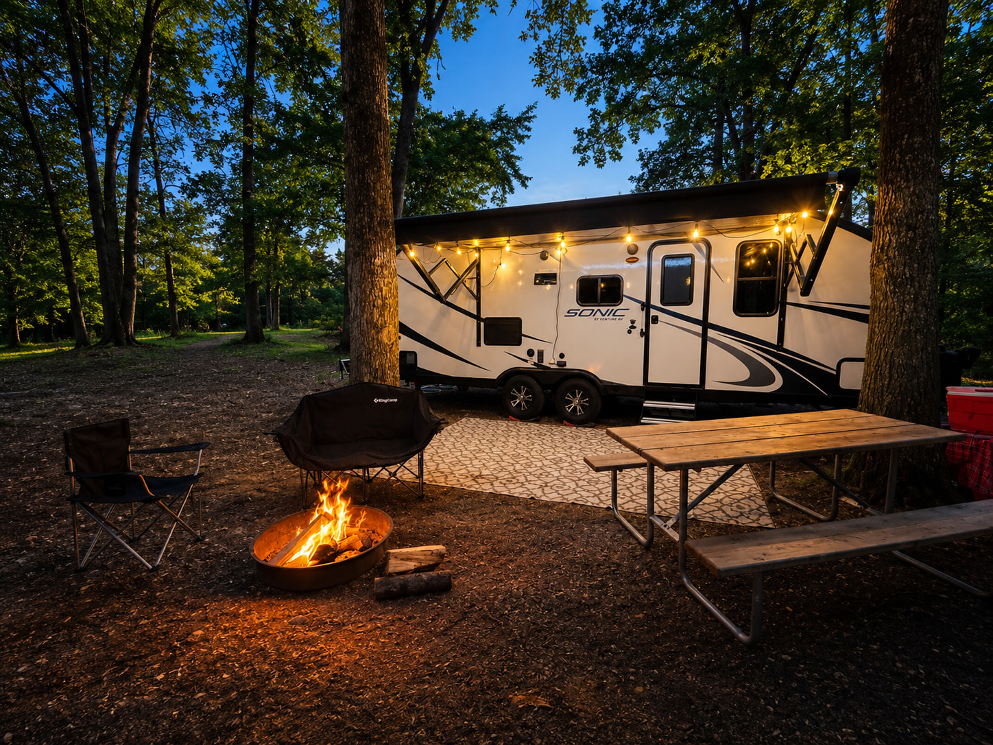 LIGHTWEIGHT FAMILY CAMPER | SLEEPS 6 | BUNKS