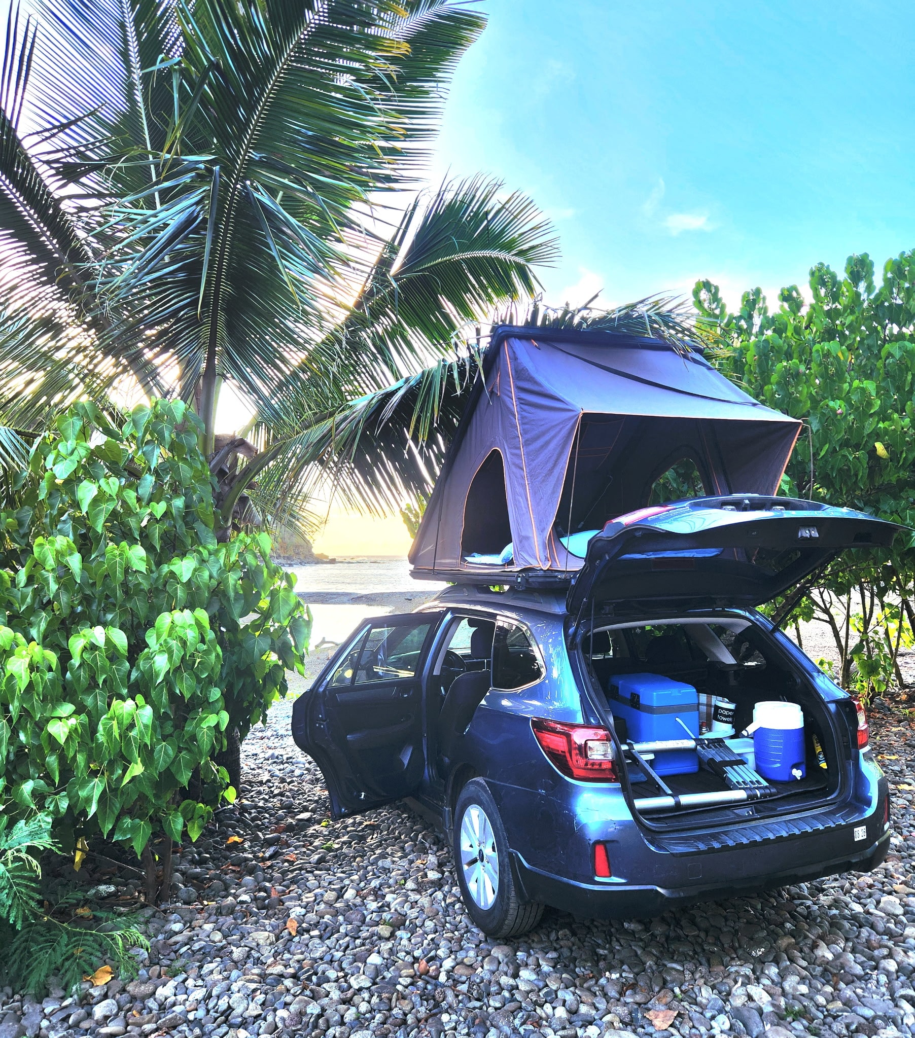Subaru Outback w/ Hydraulic Rooftop Tent - Camping & Snorkel Gear Included