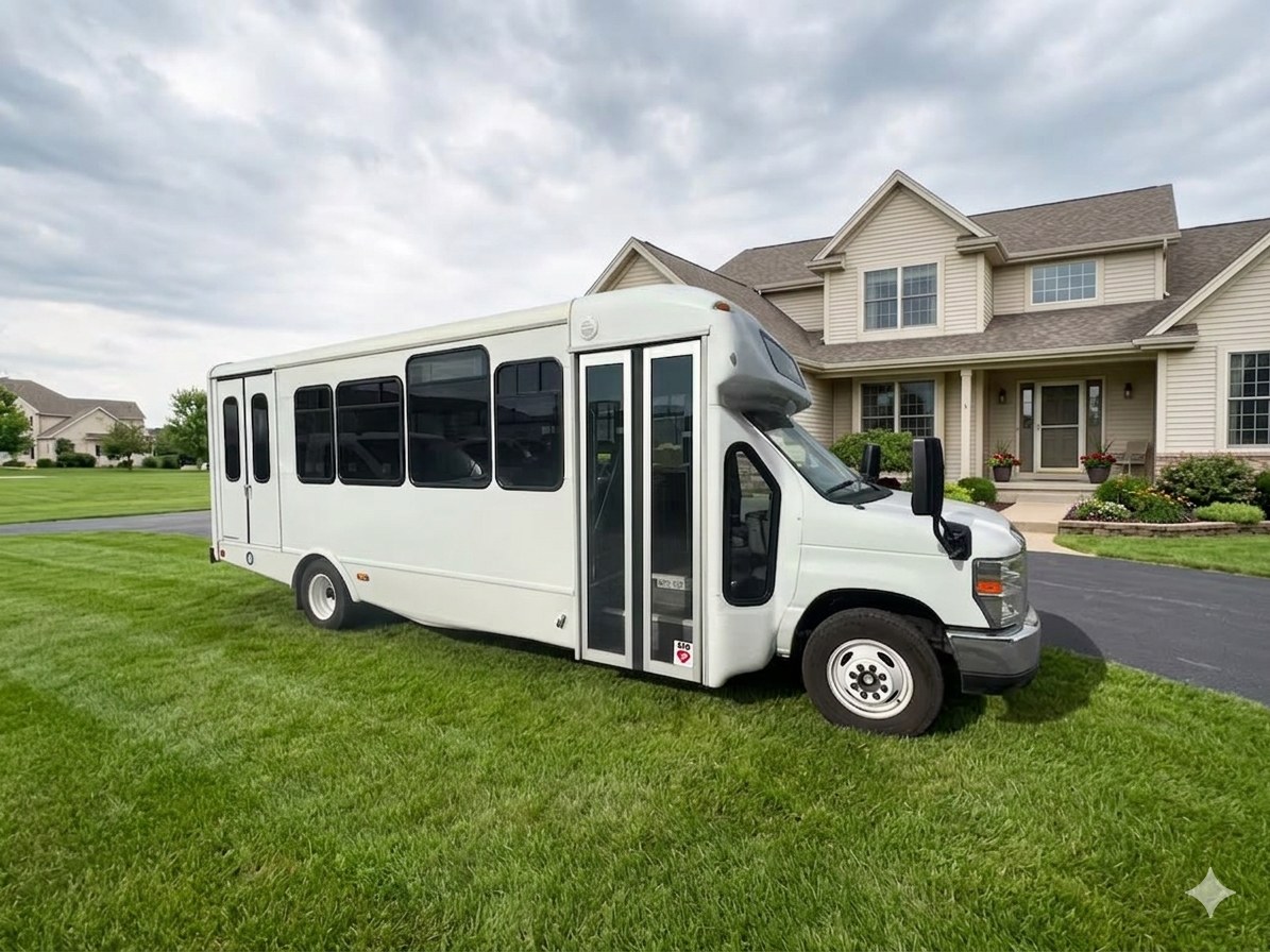 2024 Ford 21 Passanger bus with luggage space or Wheelchair