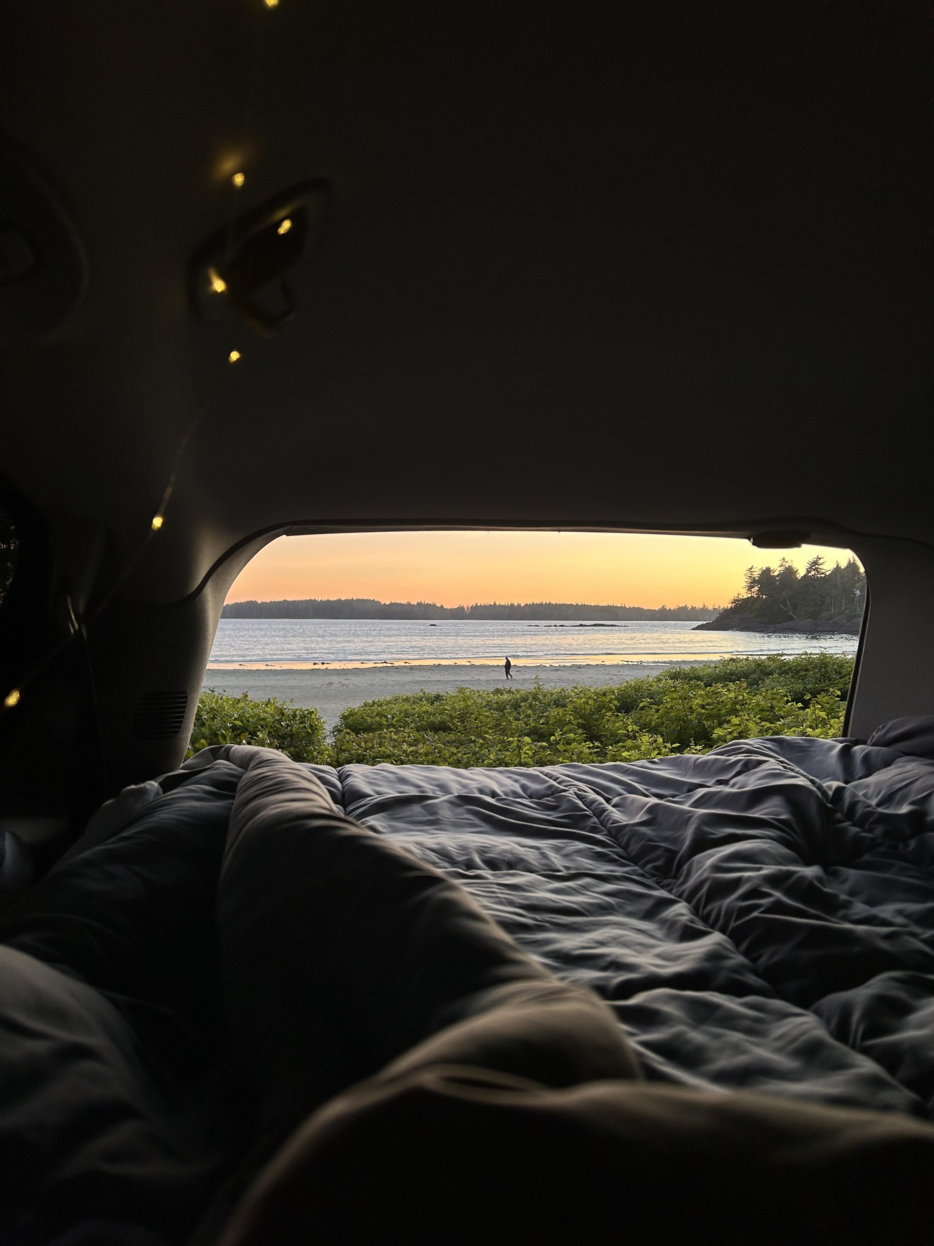 1+1 is 2.
2+2 is 4.
3+3 is 6.
4+4 is 8.
5+5 is 10.
6+6 is 12.
7+7 is 14.
8+8 is 16.
9+9 is 18.
10+10 is 20.Cozy **rv rental** bed view: beach sunset, ocean, and a person strolling. String lights add charm. Perfect van life getaway.. Dodge Grand Caravan 2010