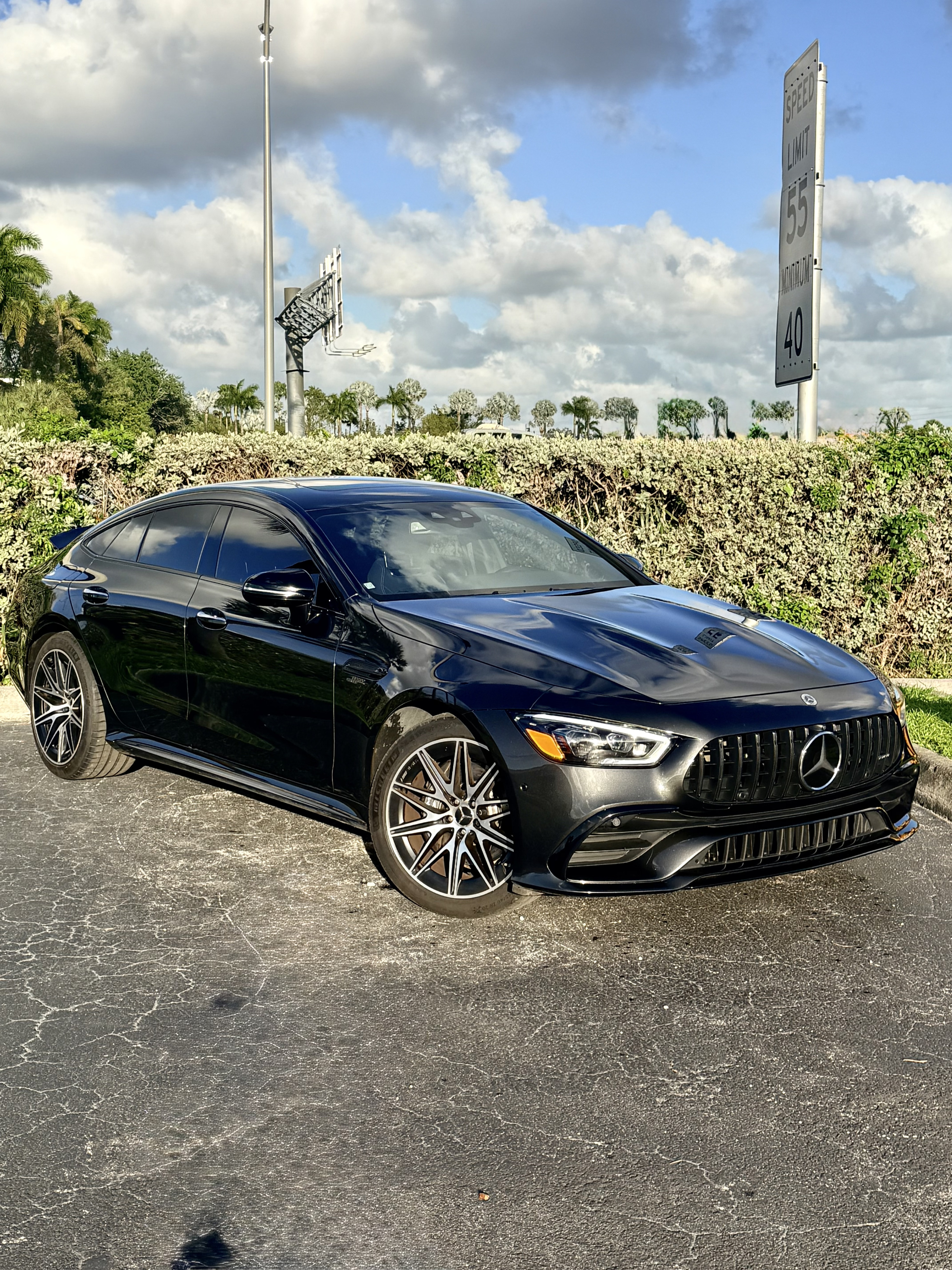 2023 Mercedes-Benz GT43 AMG Dark Grey with Black Interior