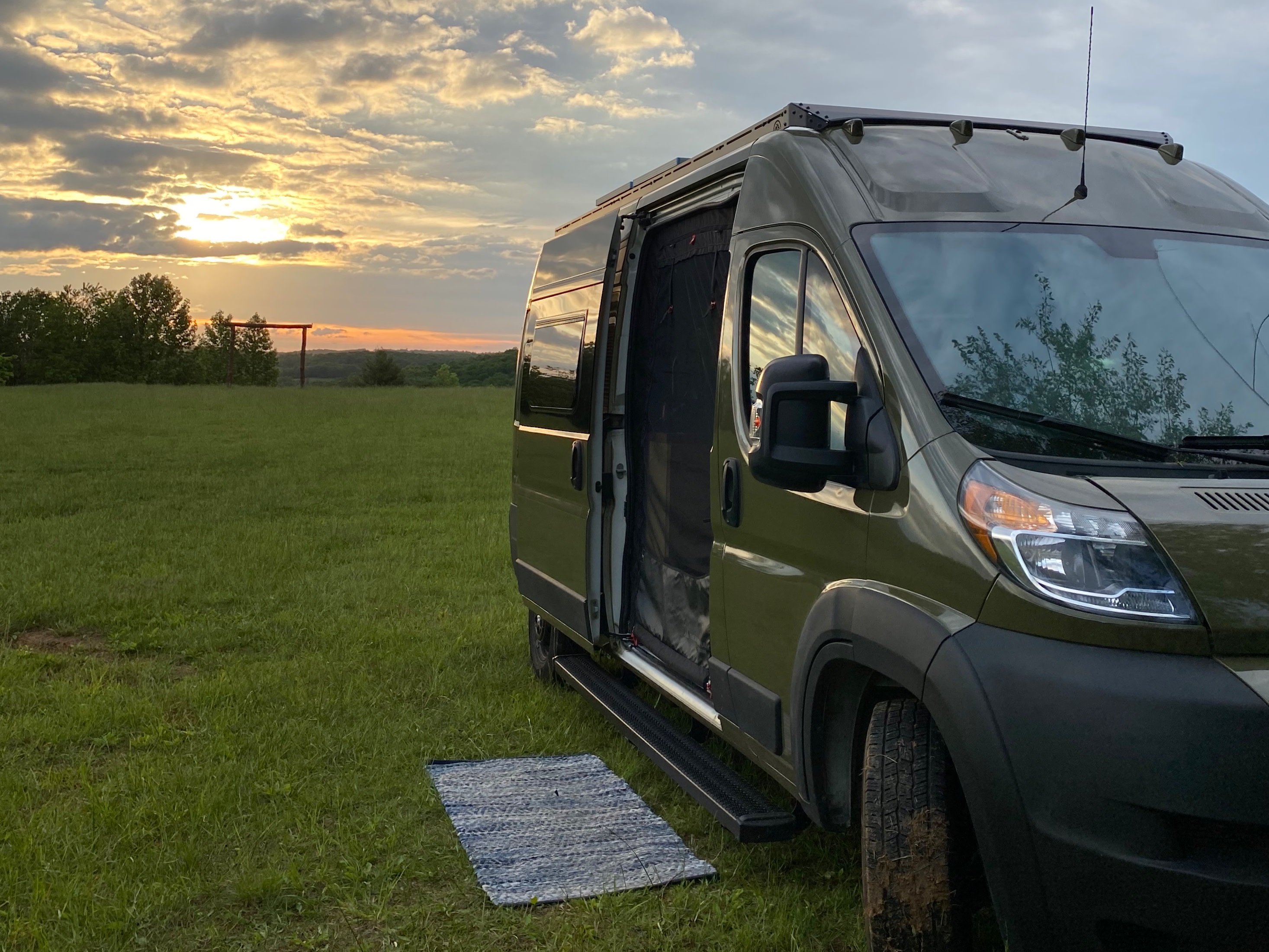 Olive - 2021 Ram Promaster Custom Build