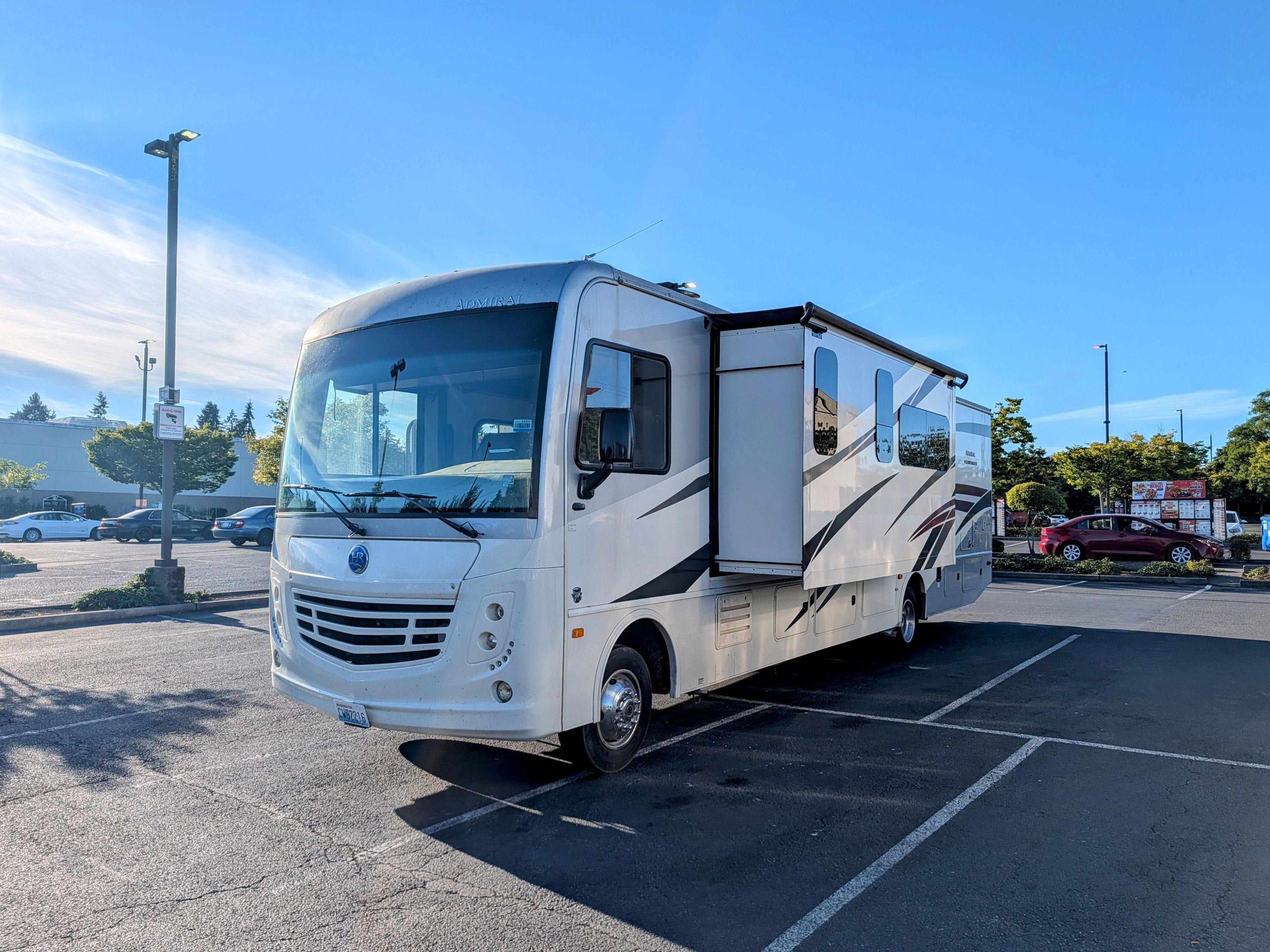 Luxury 36ft long motorhome