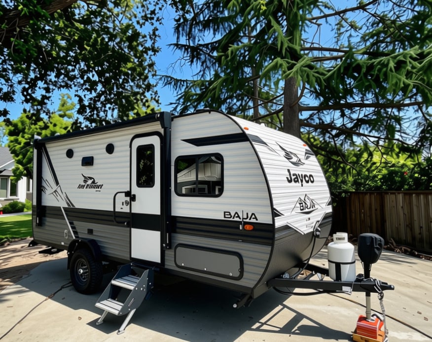 Compact Bunkhouse | Slide-Out | Solar Equipped