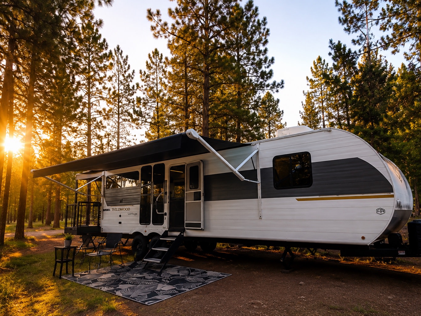 Luxury Camping with an Amazing Patio!
