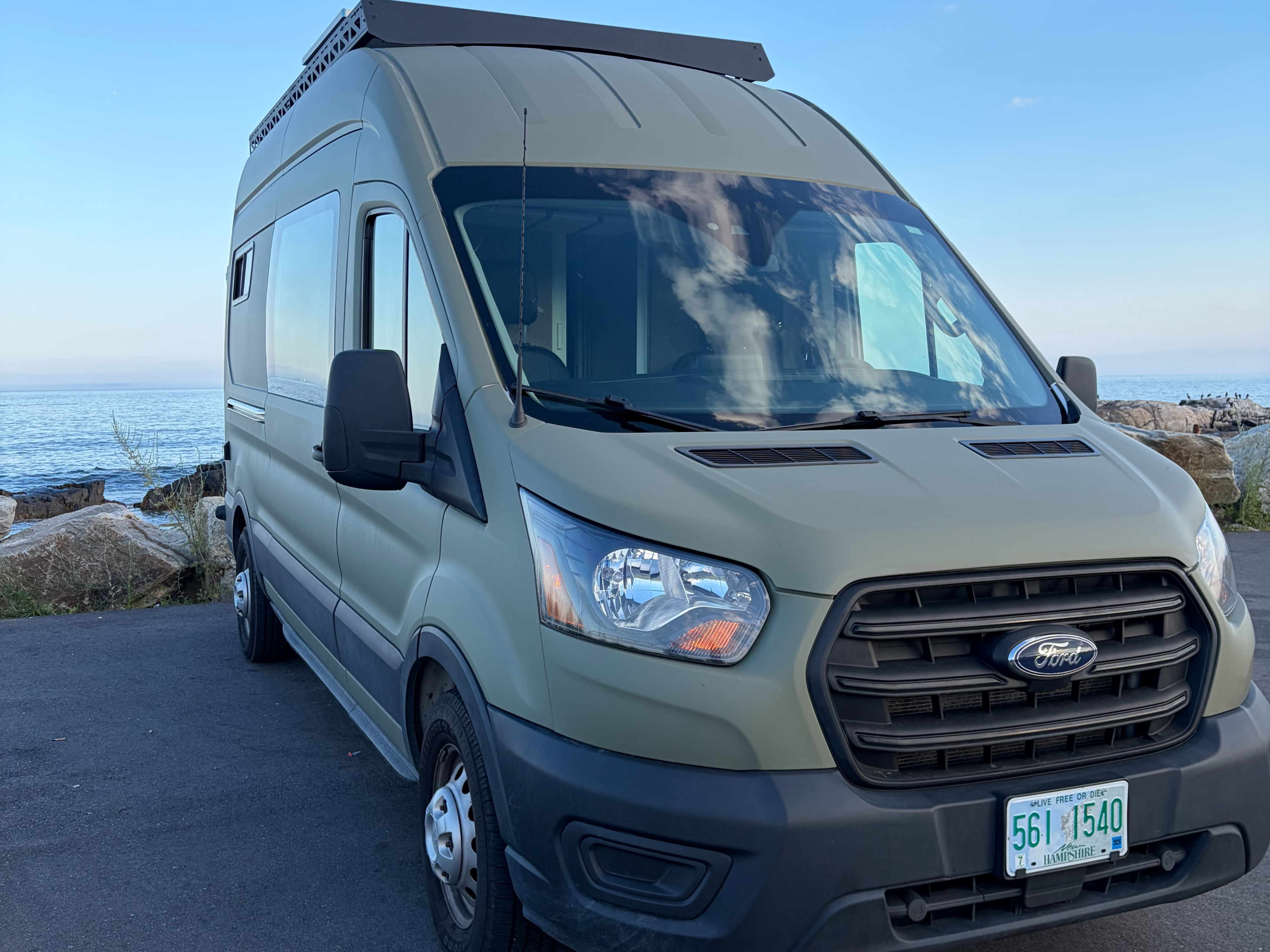 Coastal Route, 2020 Ford Transit 148 High Roof AWD