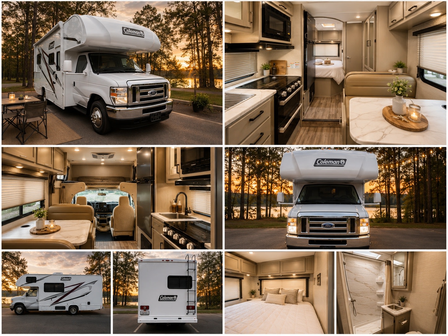 All-Inclusive Luxury Glamping Suite on Wheels