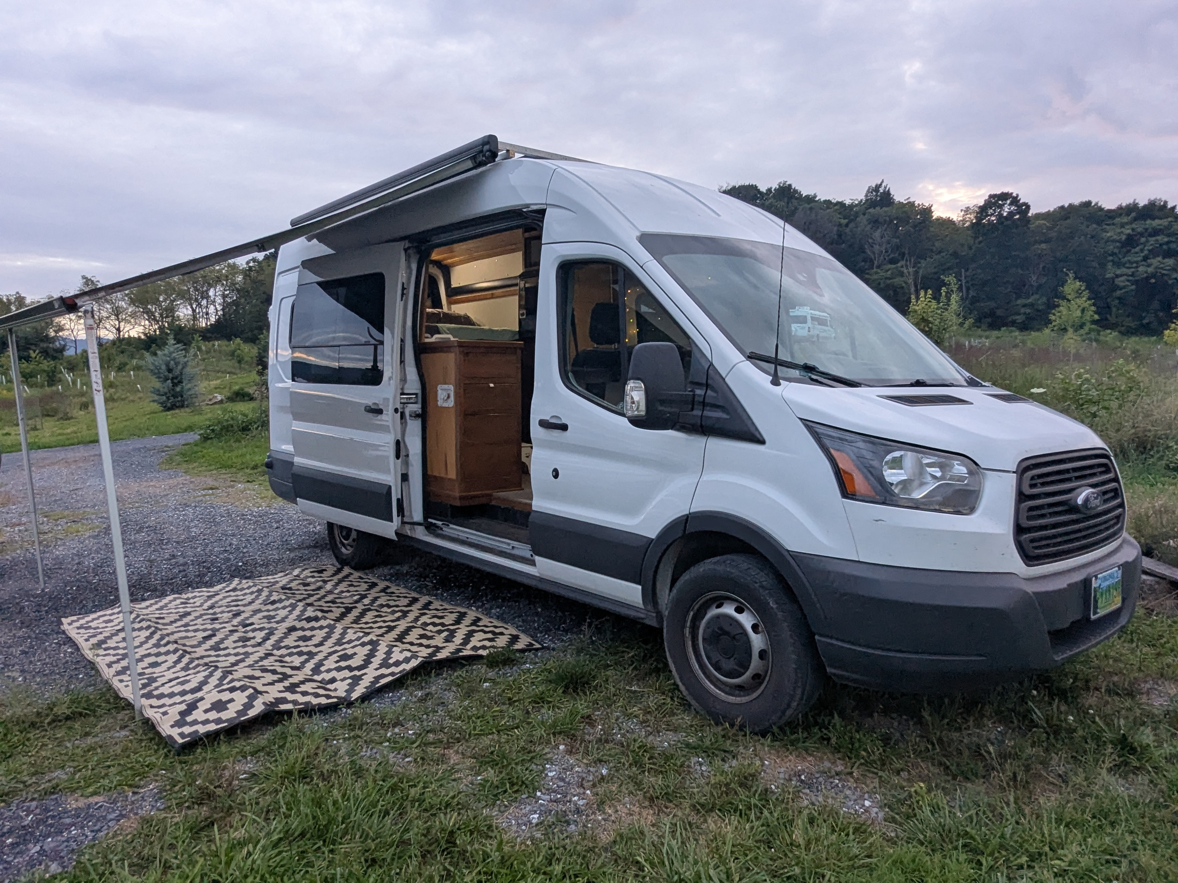 2018 Ford Transit family camper van for 4. Built for adventures!