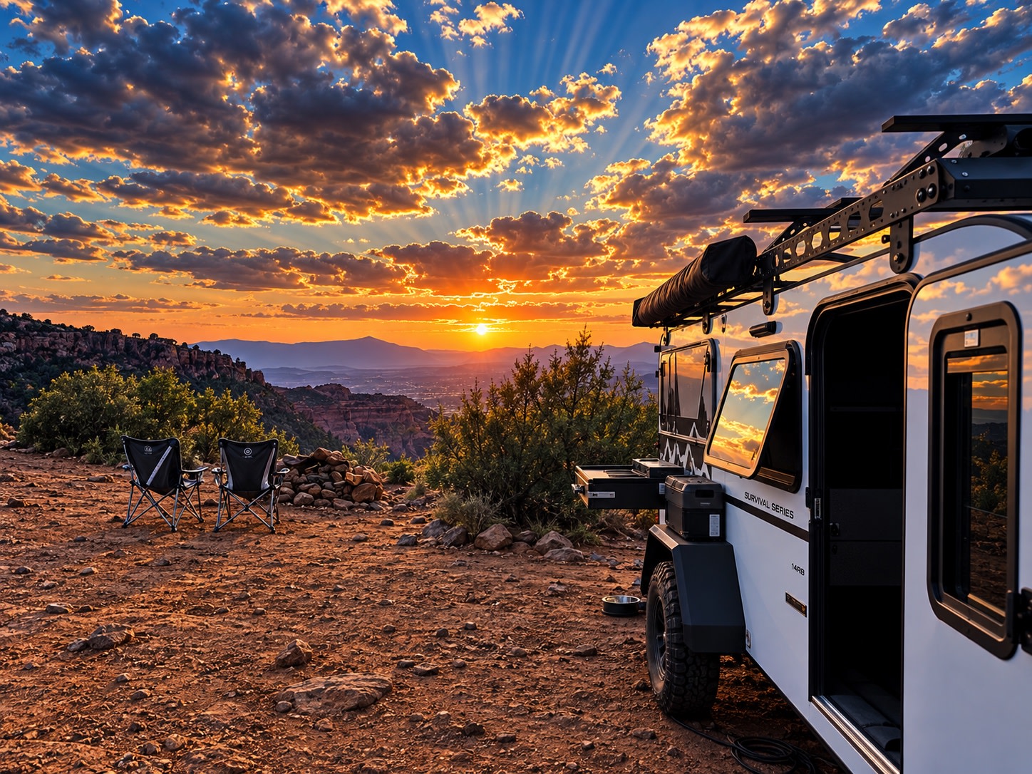 Encore ROG 14RKB — Off-Grid Adventure Camper | Starlink + Solar