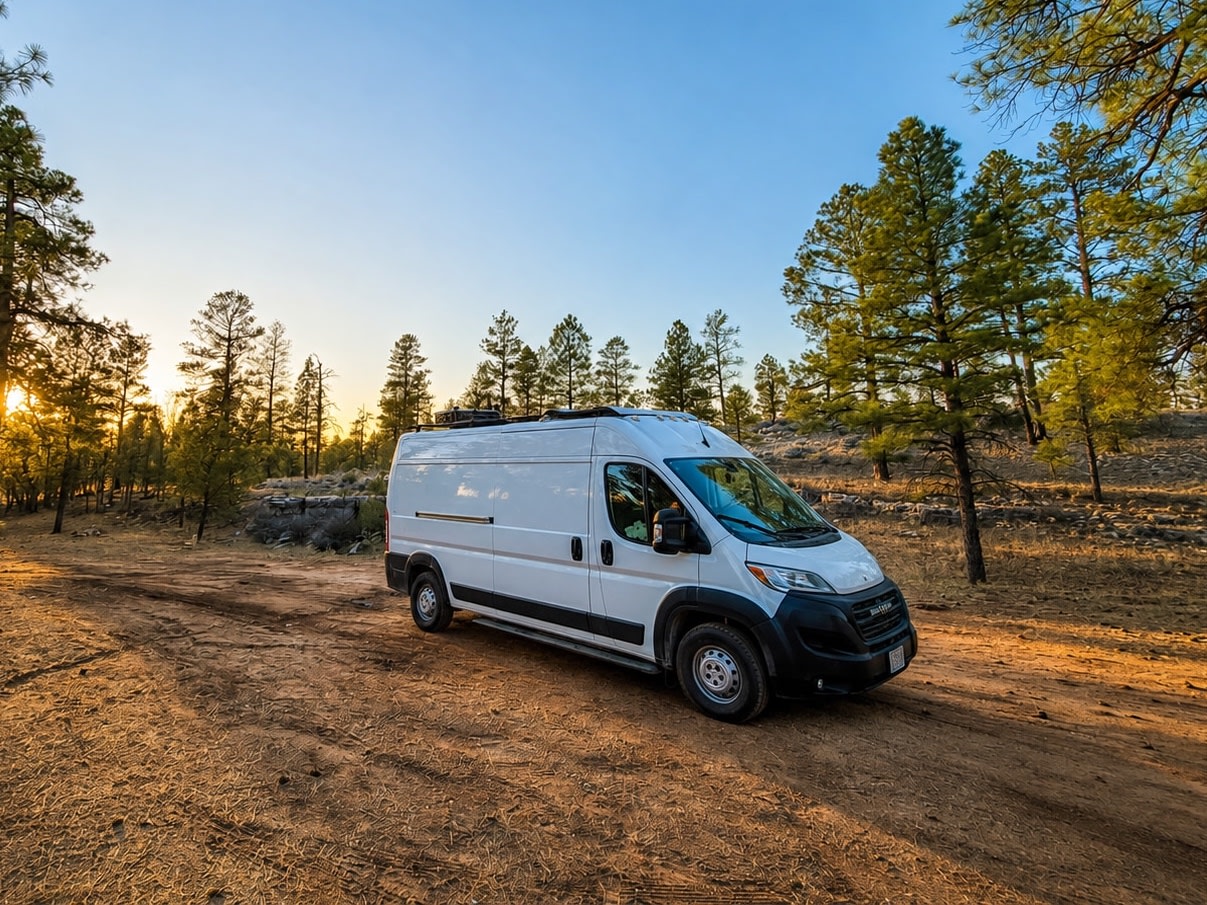 Off-Grid Campervan w/ Starlink, A/C + Shower