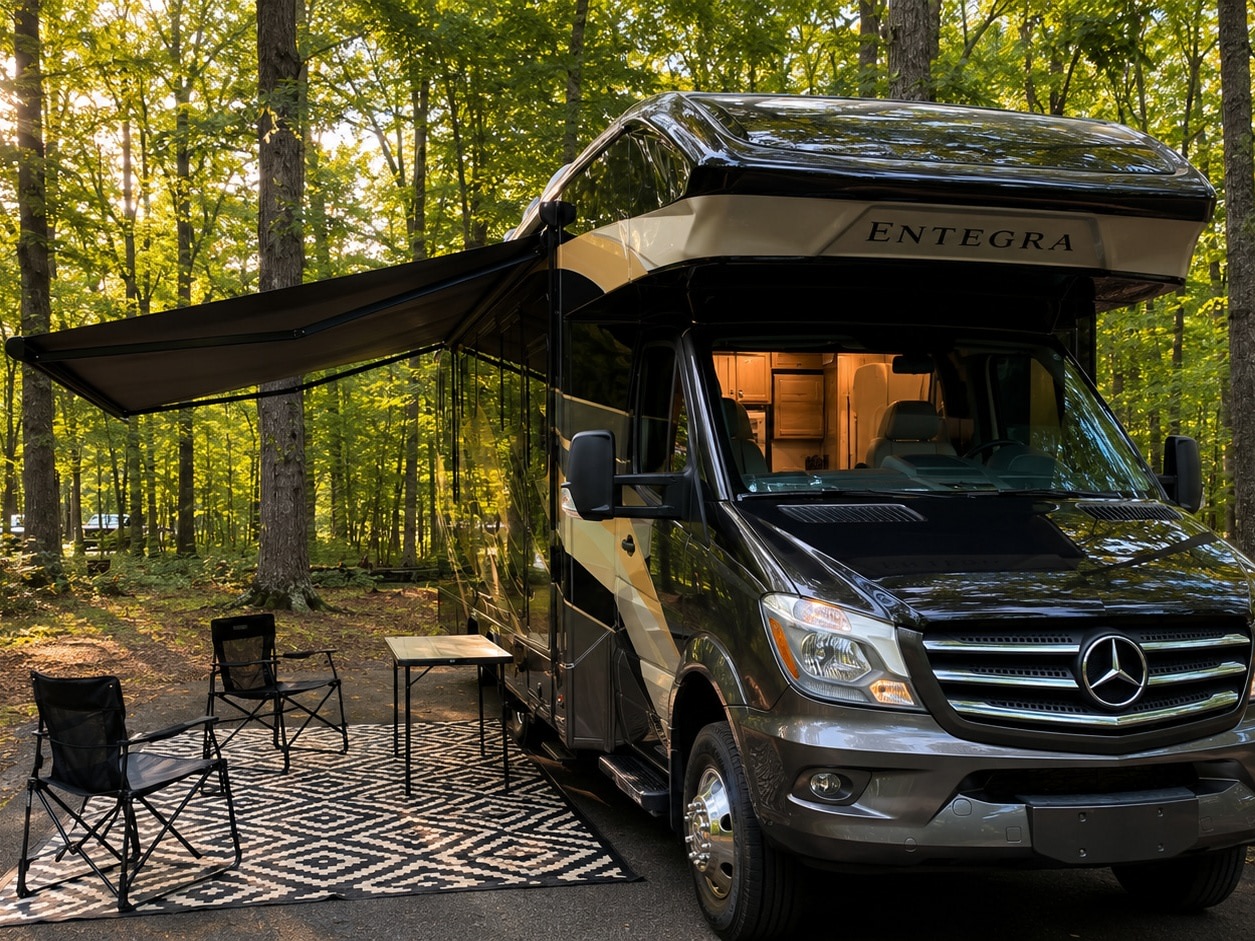 Luxury Mercedes Adventure Coach | Easy to Drive | Sleeps 4 to 5