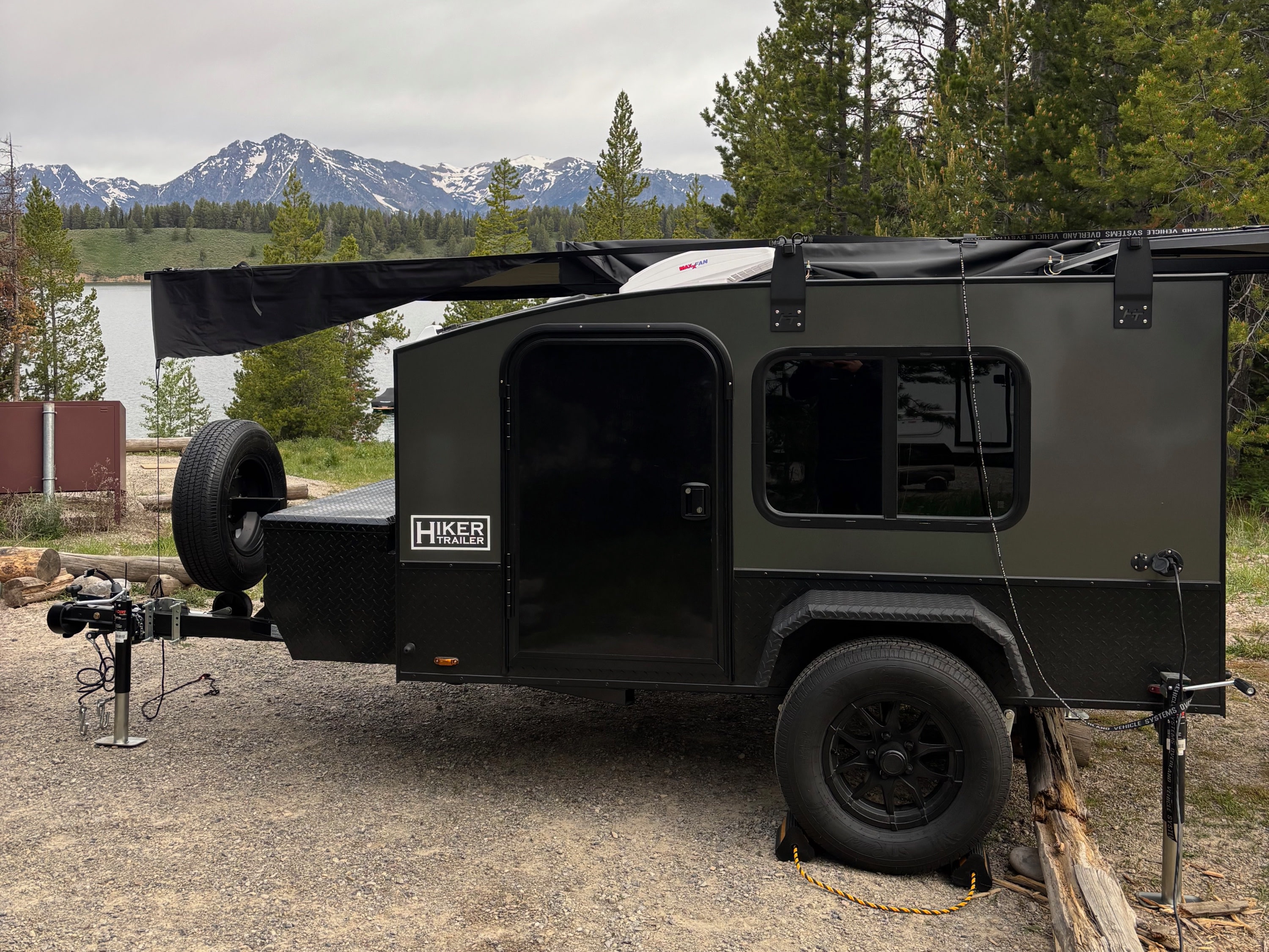 Cozy & Easy to Tow, Tiny, Pet Friendly: 5x8 Highway Deluxe Hiker Trailer