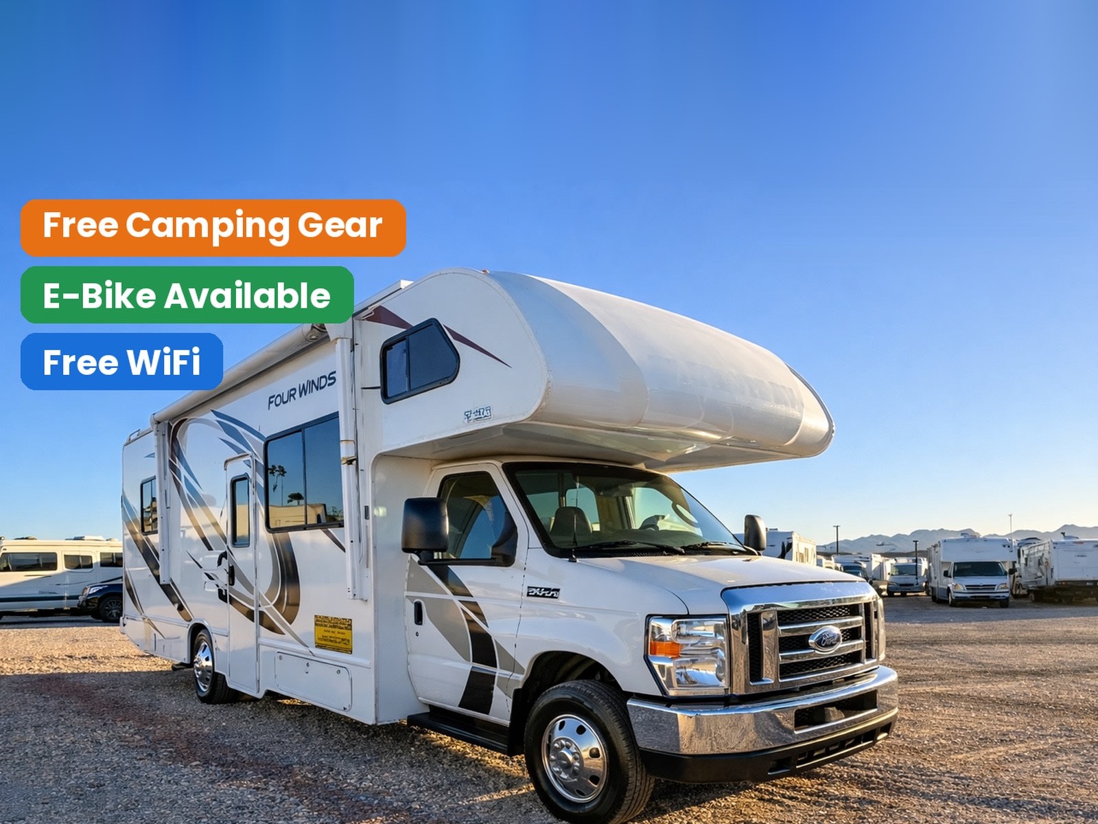 Cozy & Easy-to-Drive 2019 Thor Four Winds