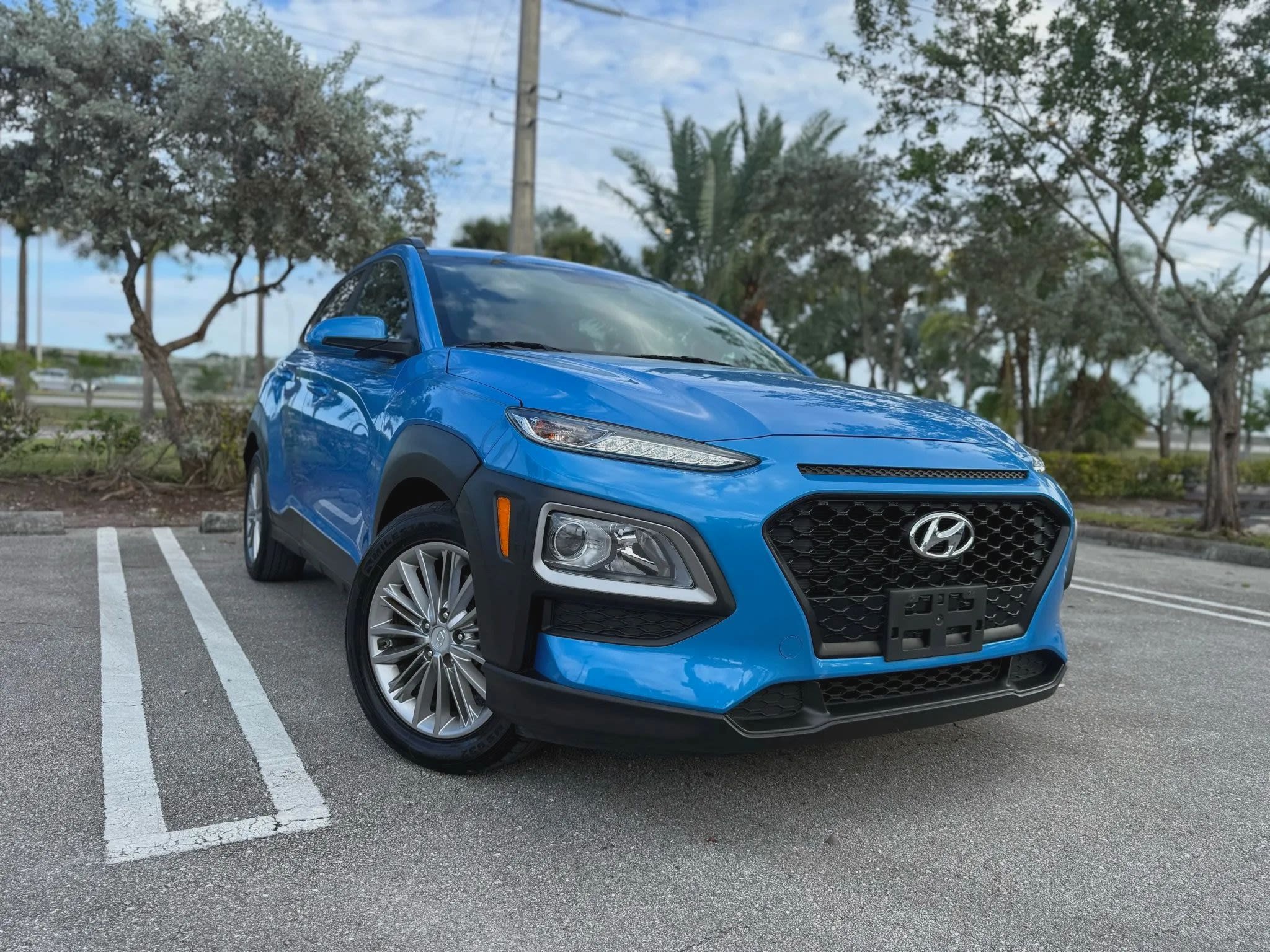 2018 Hyundai kona blue