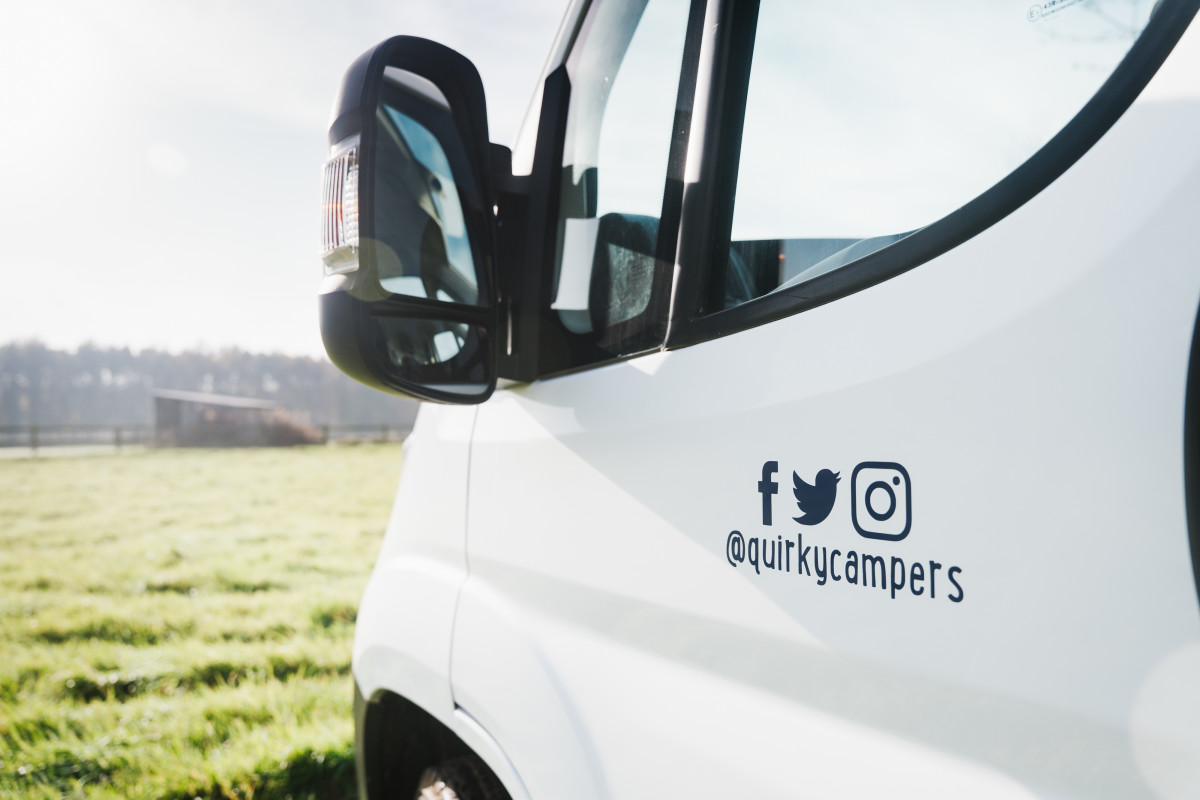 Floyd campervan for hire, Melton Mowbray Quirky Campers