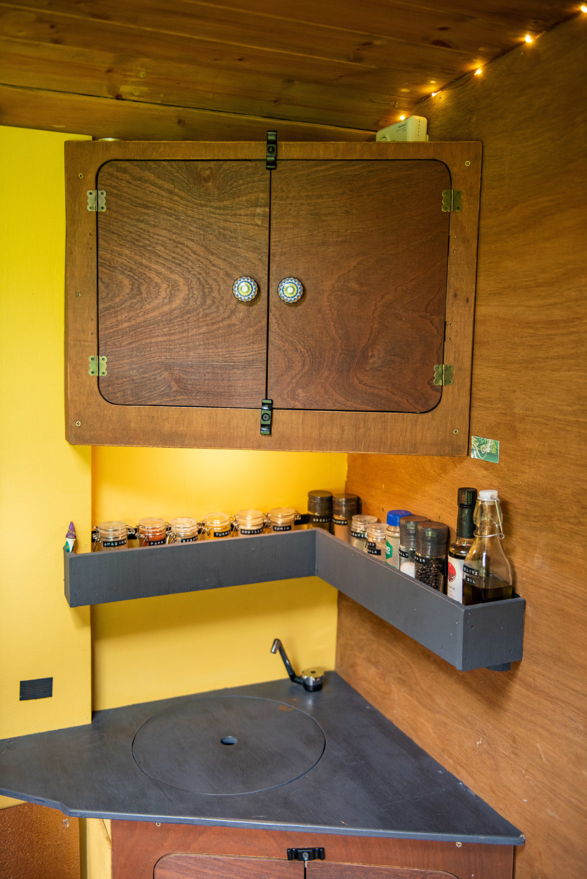 Moonshine campervan for hire, Stroud Quirky Campers