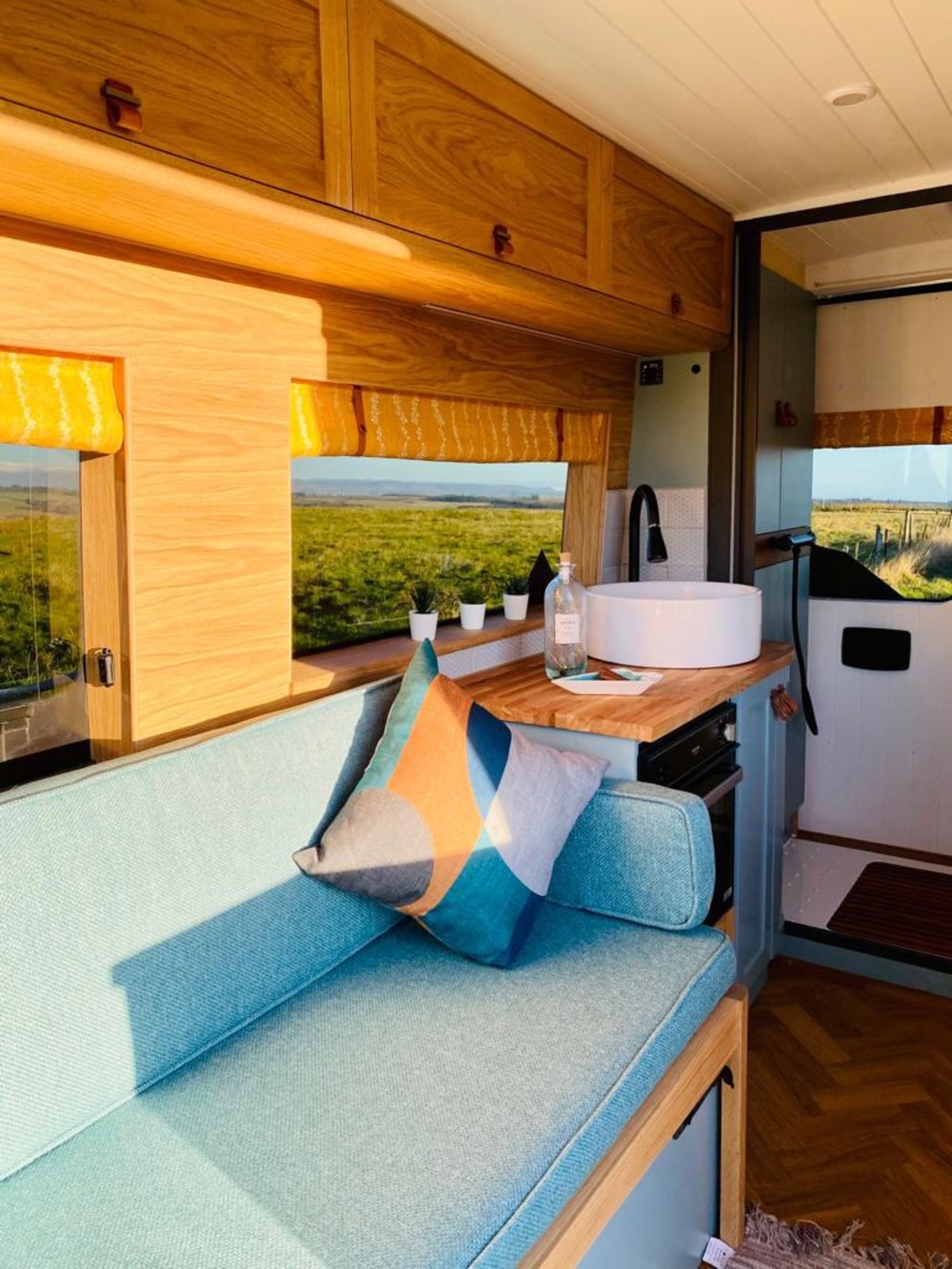 Tiree campervan for hire, Auchterarder Quirky Campers