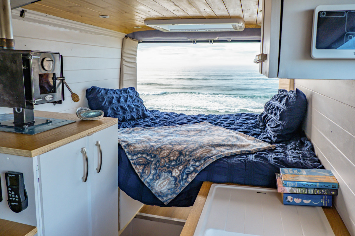 Fred campervan for hire, Dunedin Quirky Campers New Zealand