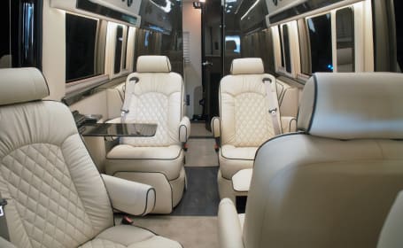 2021 #3 Mercedes Sprinter Ultimate Toys Presidential-Partition,Toilet, Frig