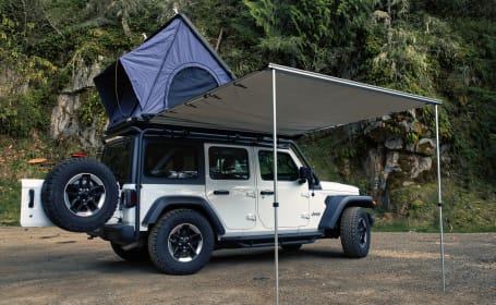 4x4 Jeep Camper - W | All Inclusive | Adventure Ready | Seattle Overland