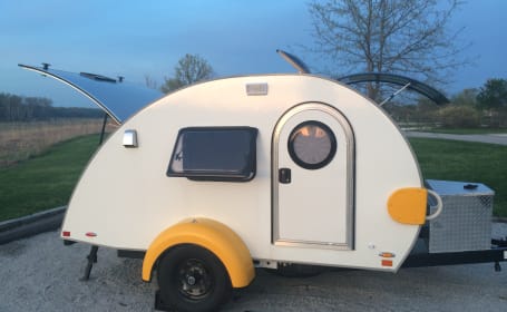 Sunny-Side-Up Teardrop Trailer