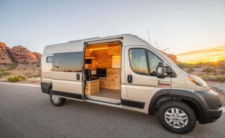 Off-Grid Campervan - Pro-Converted Ram Promaster 2500