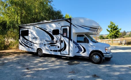 2021 Entegra 25R Class C -Glamping Adventures in the Odyssey- Sleeps 6-7