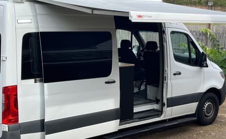 2019 Mercedes Sprinter high top with LARGE 74